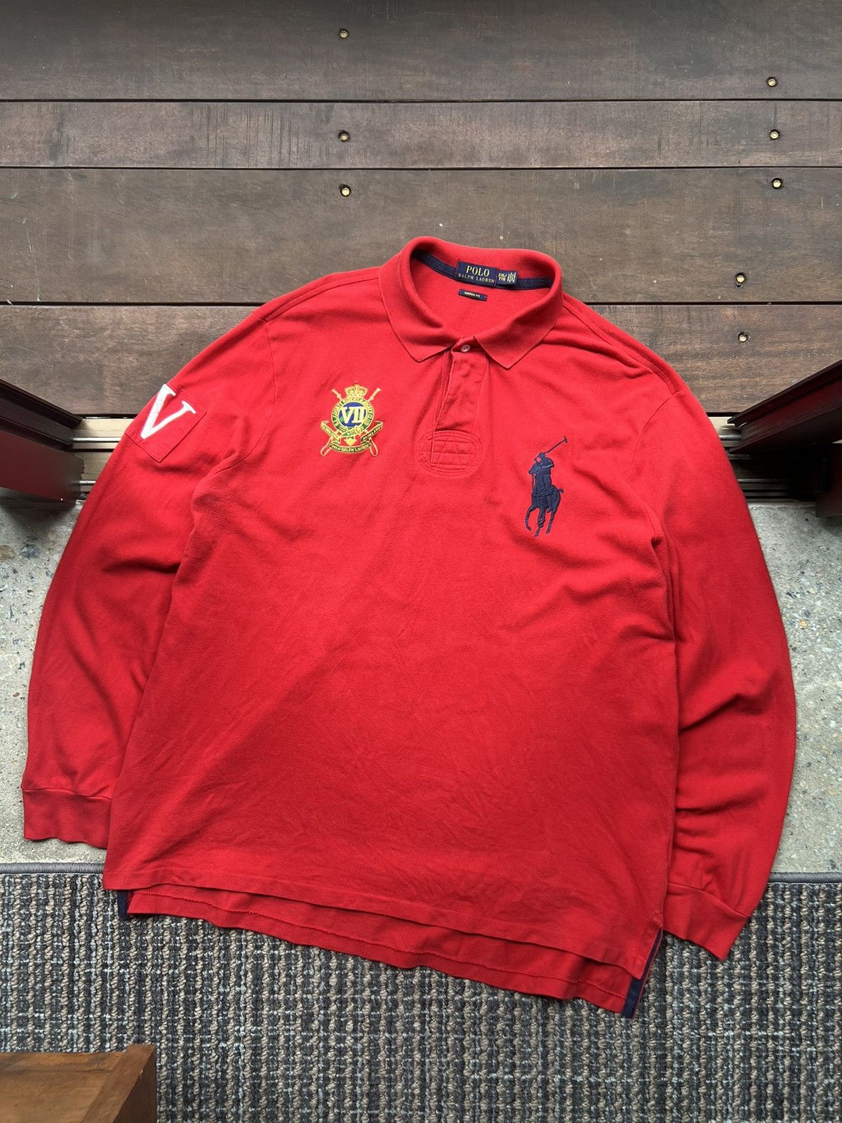 Ralph Lauren 00’s POLO RALPH LAUREN Y2K OLD MONEY RARE TEE Size US XXL / EU 58 / 5 - 1 Thumbnail