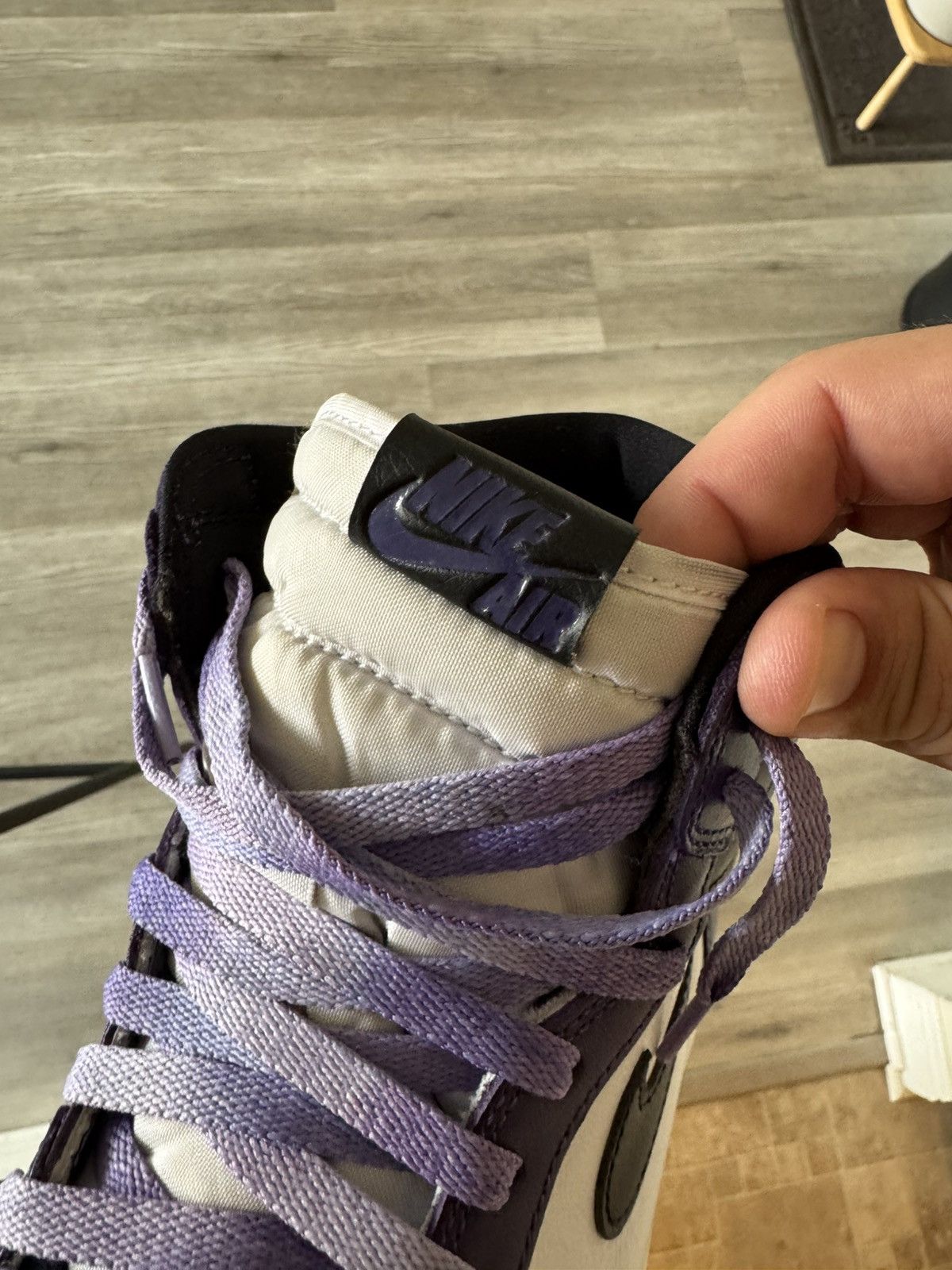 Jordan Brand × Nike Jordan 1 Retro High Court Purple Size US 11 / EU 44 - 4 Thumbnail