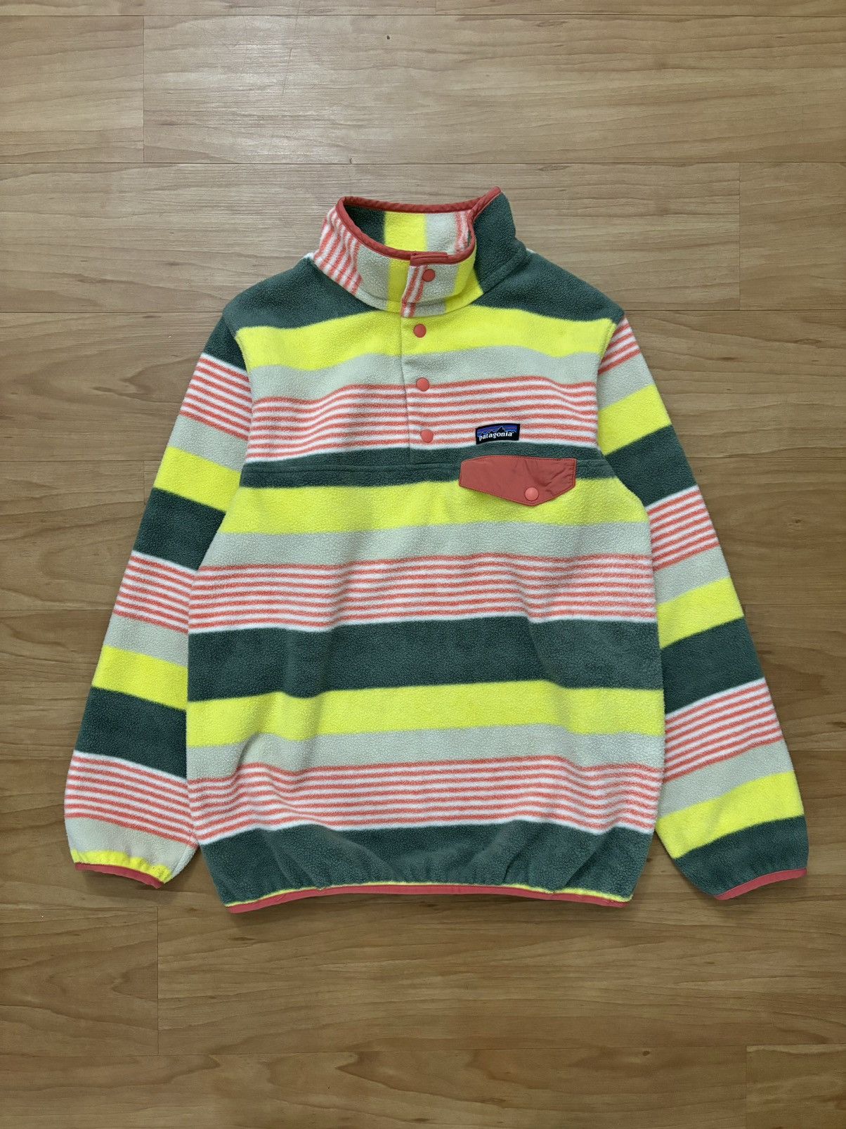 Patagonia 🍭Patagonia Women’s Synchilla Snap Fleece (Sz M) Size M / US 6-8 / IT 42-44 - 1 Thumbnail