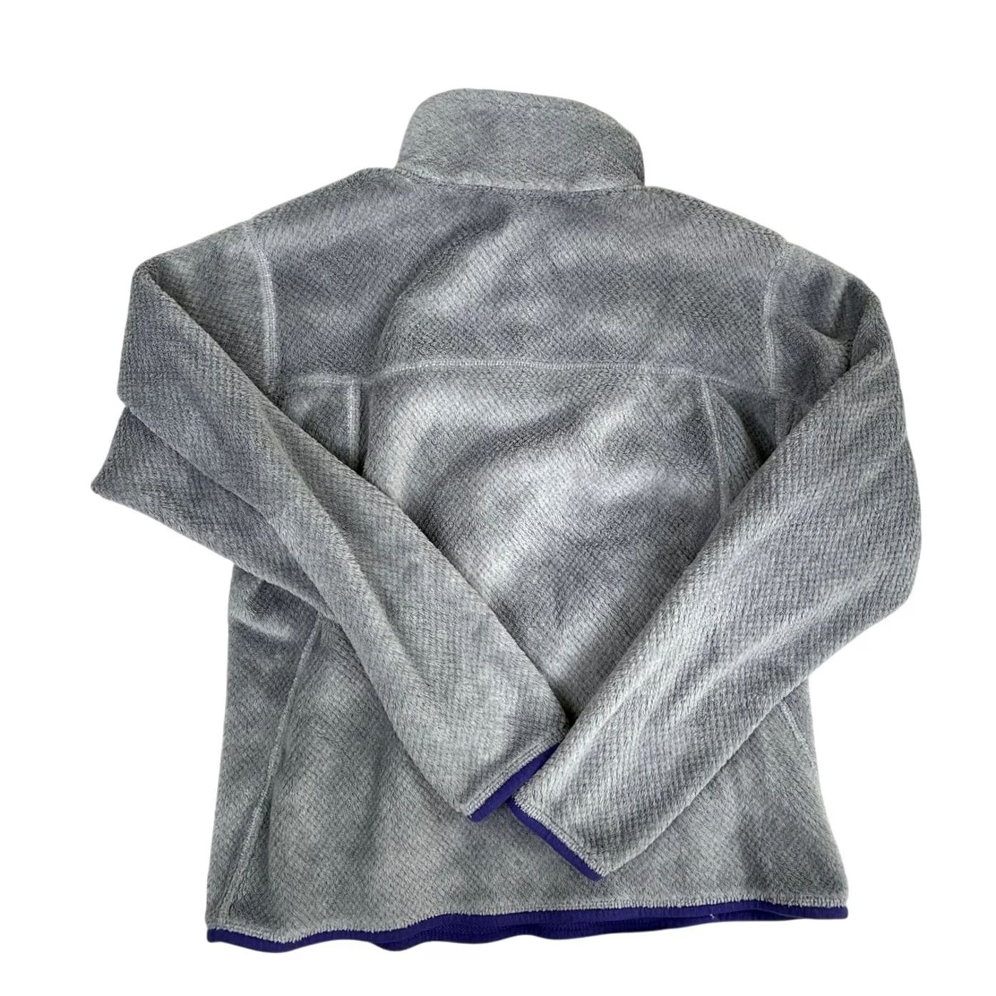 Patagonia Patagonia Women's Re-Tool Snap-T Pullover Gray Purple Size S Size S / US 4 / IT 40 - 2 Thumbnail