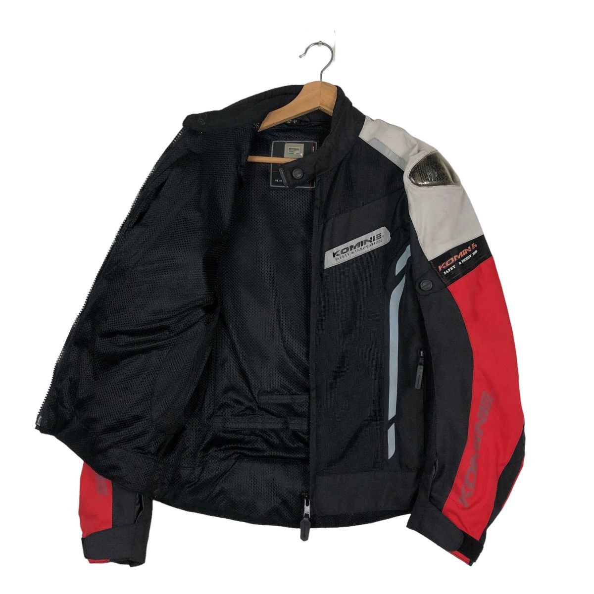 Japanese Brand 🔥Vintage Motorcycle Racing Jacket Padding Komine Japan Size US M / EU 48-50 / 2 - 9 Thumbnail
