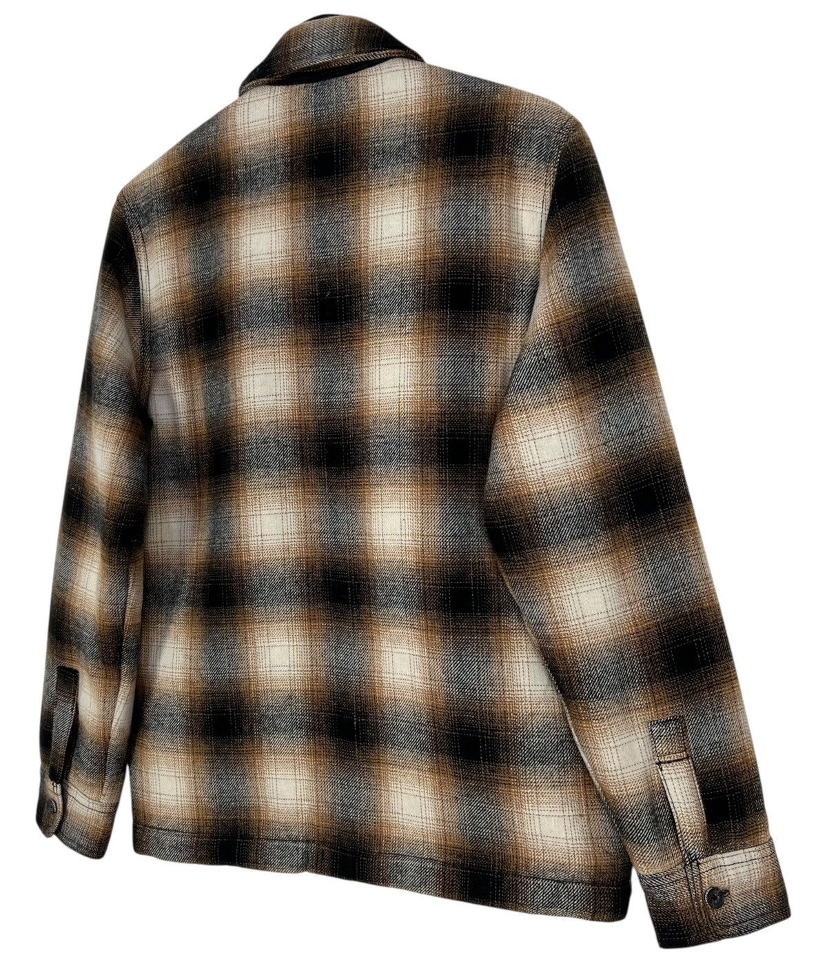 Abercrombie & Fitch Americana Shadow Plaid Wool Jacket Size US S / EU 44-46 / 1 - 5 Thumbnail