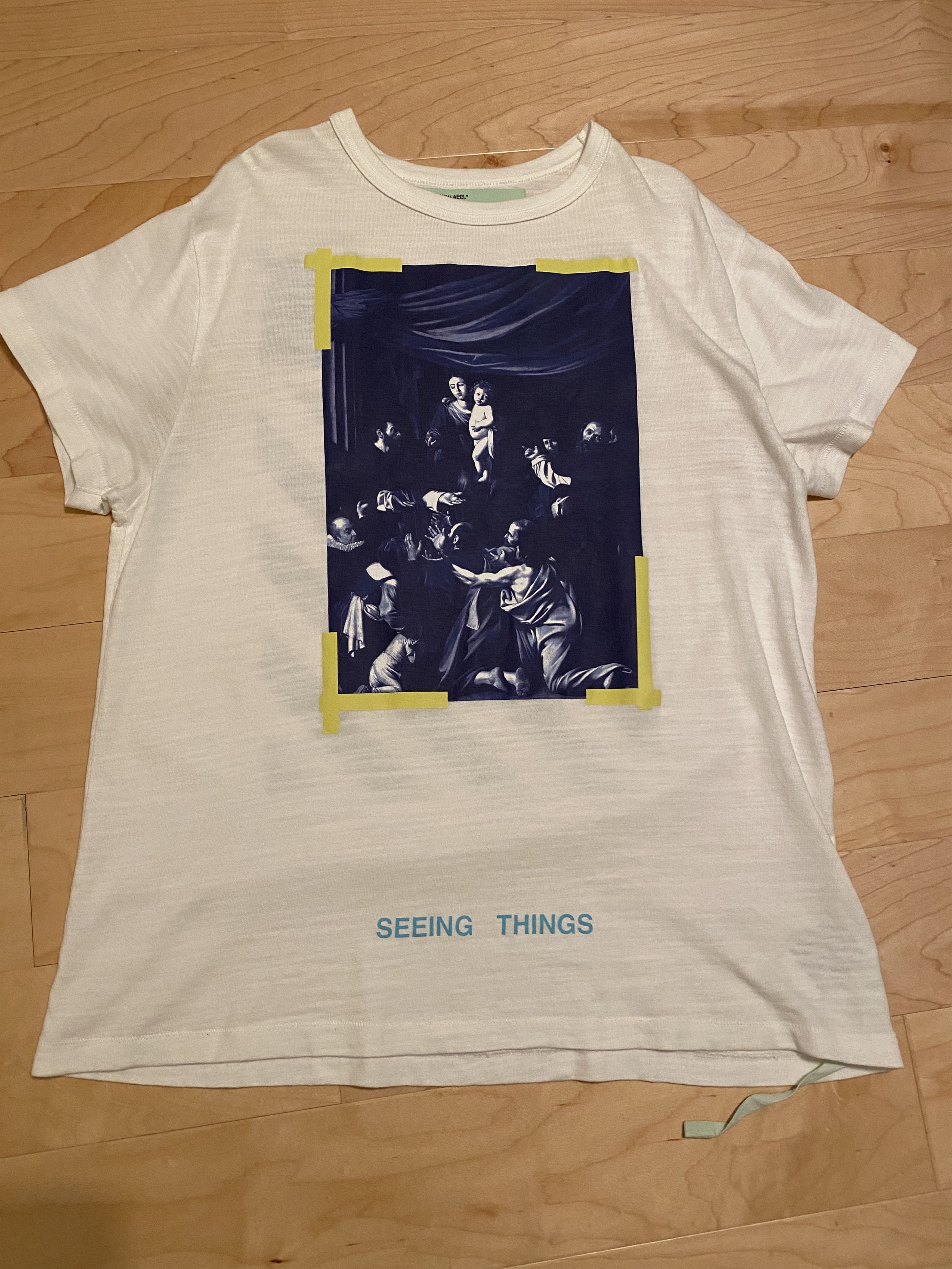 Off-White Off-White Seeing Things Caravaggio Tee (M) | Grailed