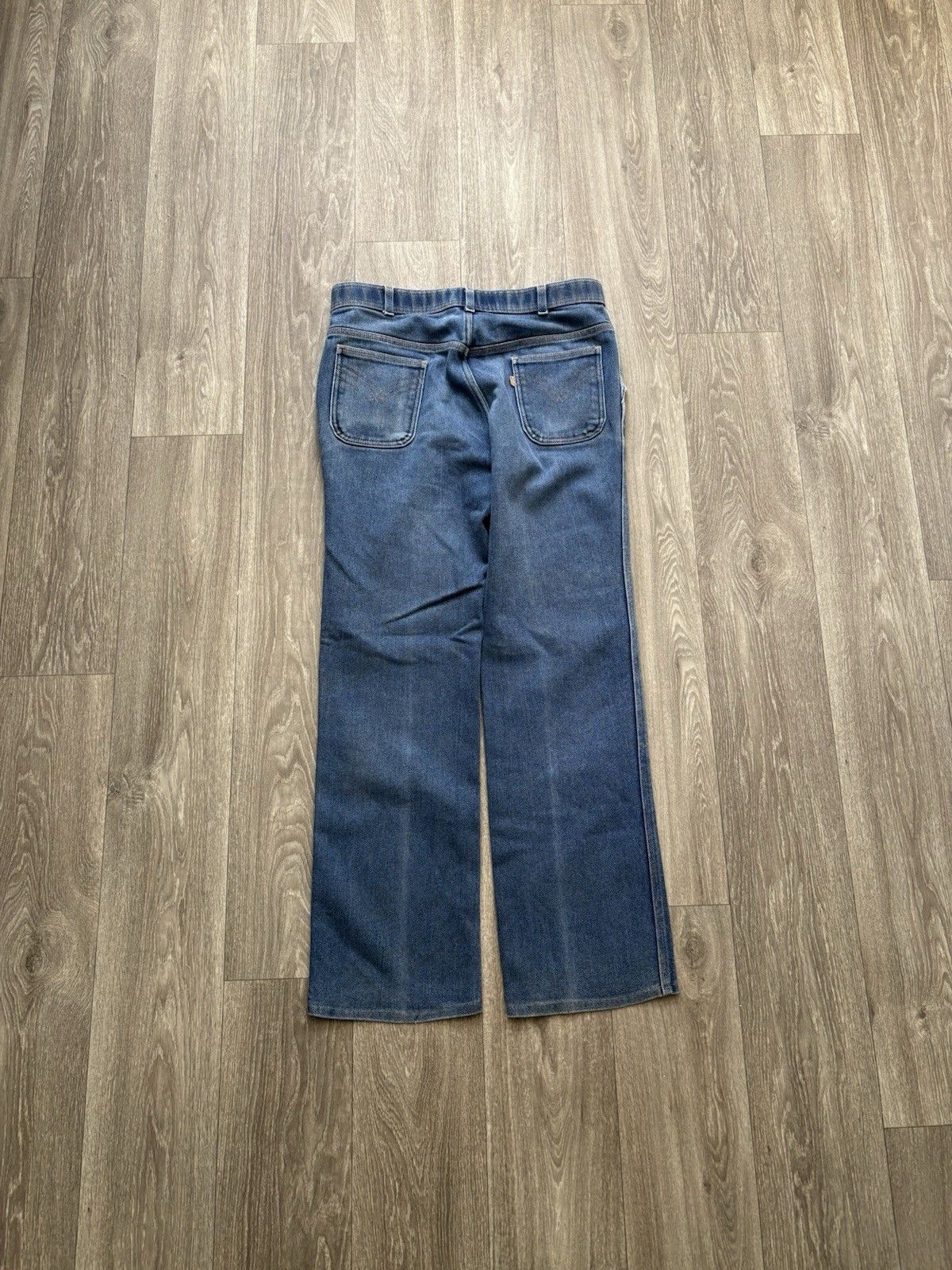 Levi's Vintage 60s/70s Levi’s Orange Tab Jeans 34x30 42 Talon Zip Size US 34 / EU 50 - 4 Thumbnail