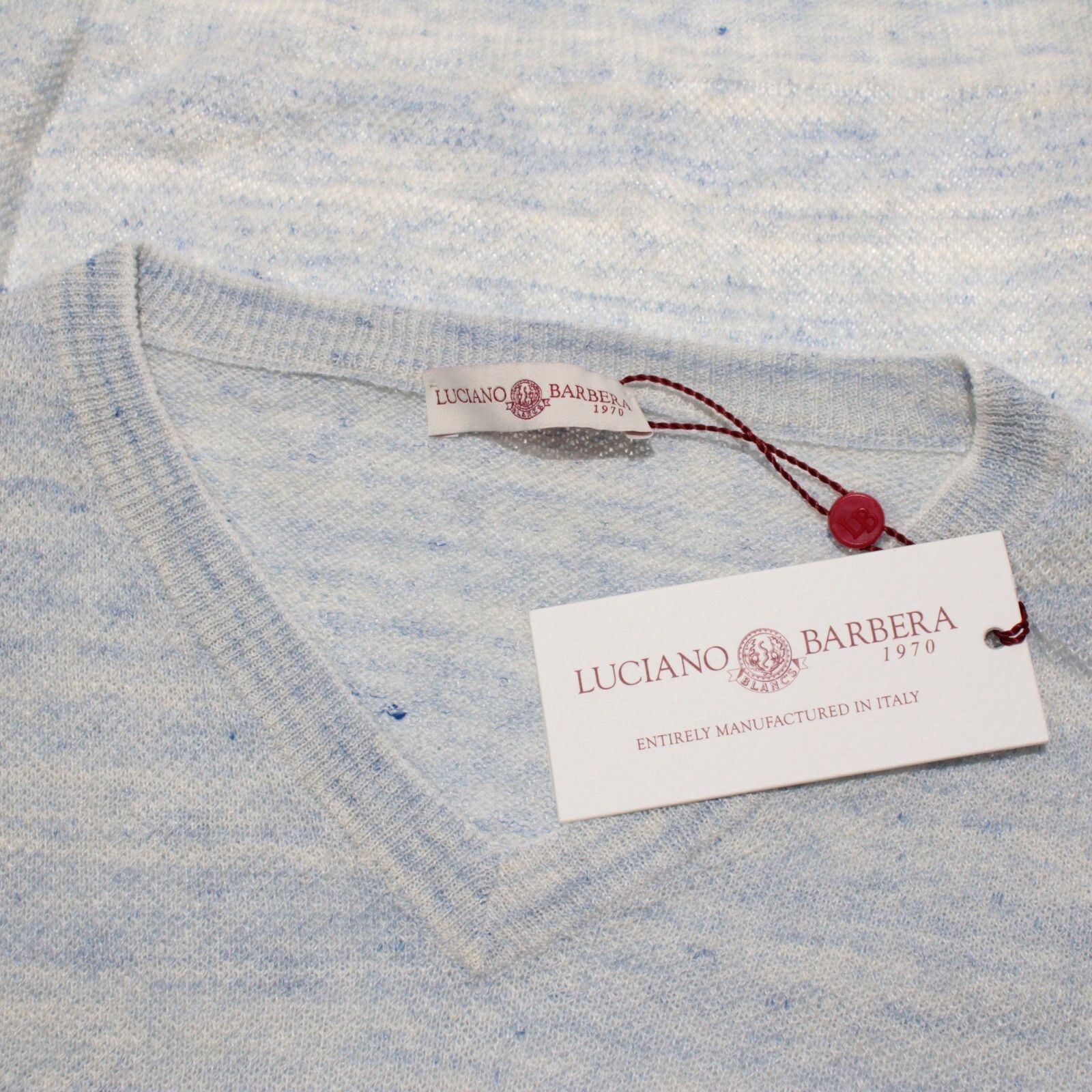 Luciano Barbera Sweater Size US M in Blue