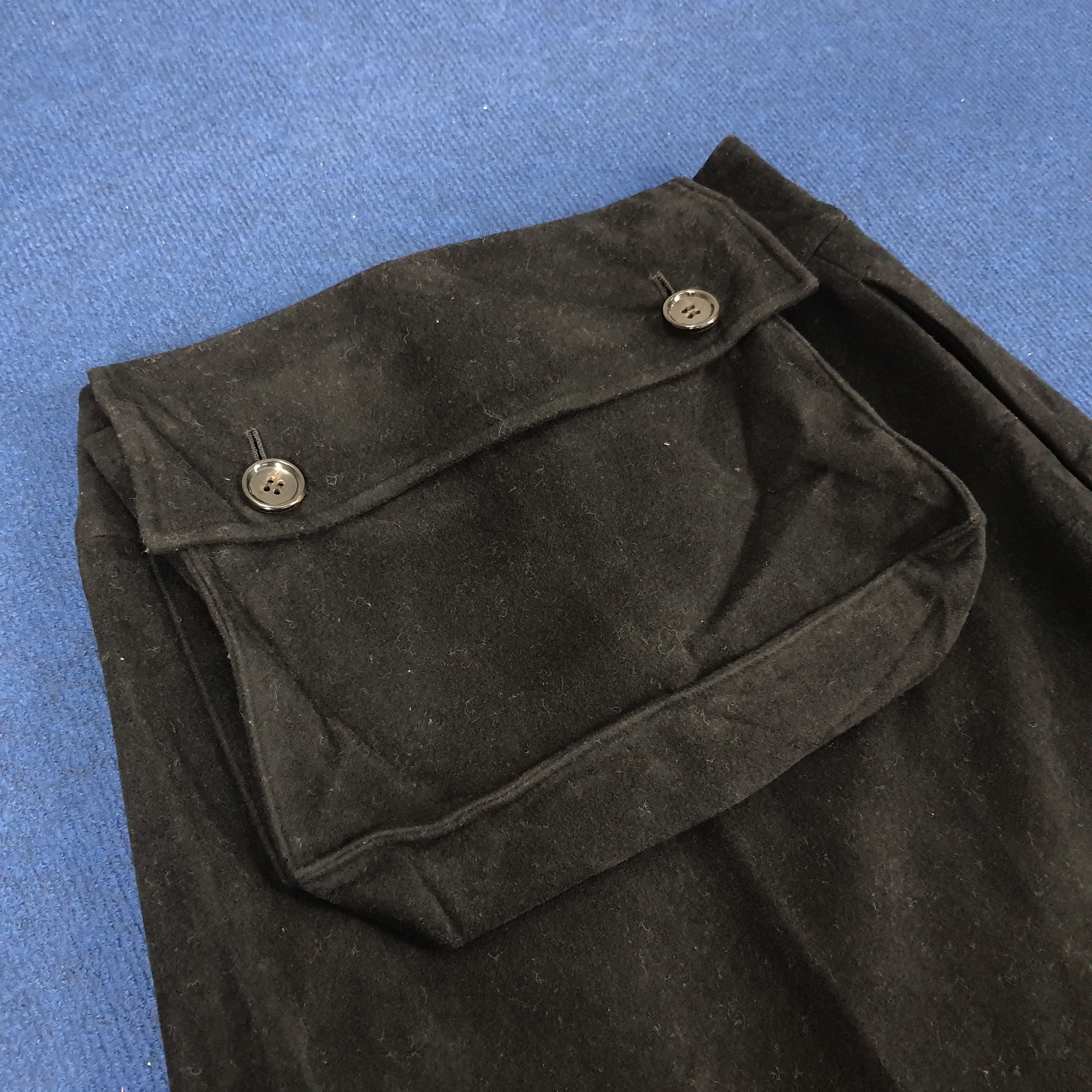 Japanese Brand × Y's × Yohji Yamamoto Vintage Y's by Yohji Yamamoto Wool Skirts With Pouch Pocket Size 26" / US 2 / IT 38 - 2 Thumbnail