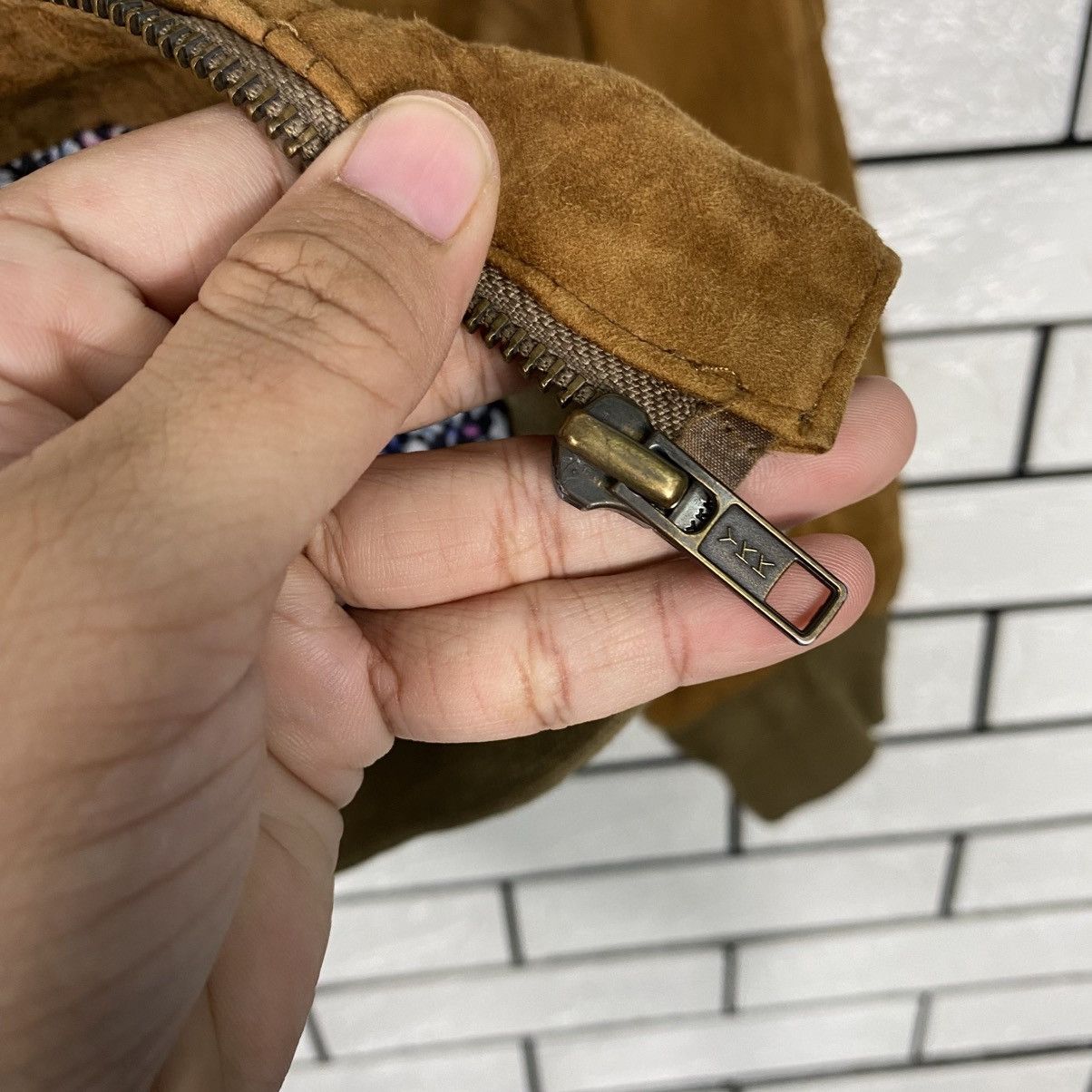 Japanese Brand 📌Vintage Genuine Leather Bomber Jacket Unbrand Issey Miyake Size US M / EU 48-50 / 2 - 18 Thumbnail