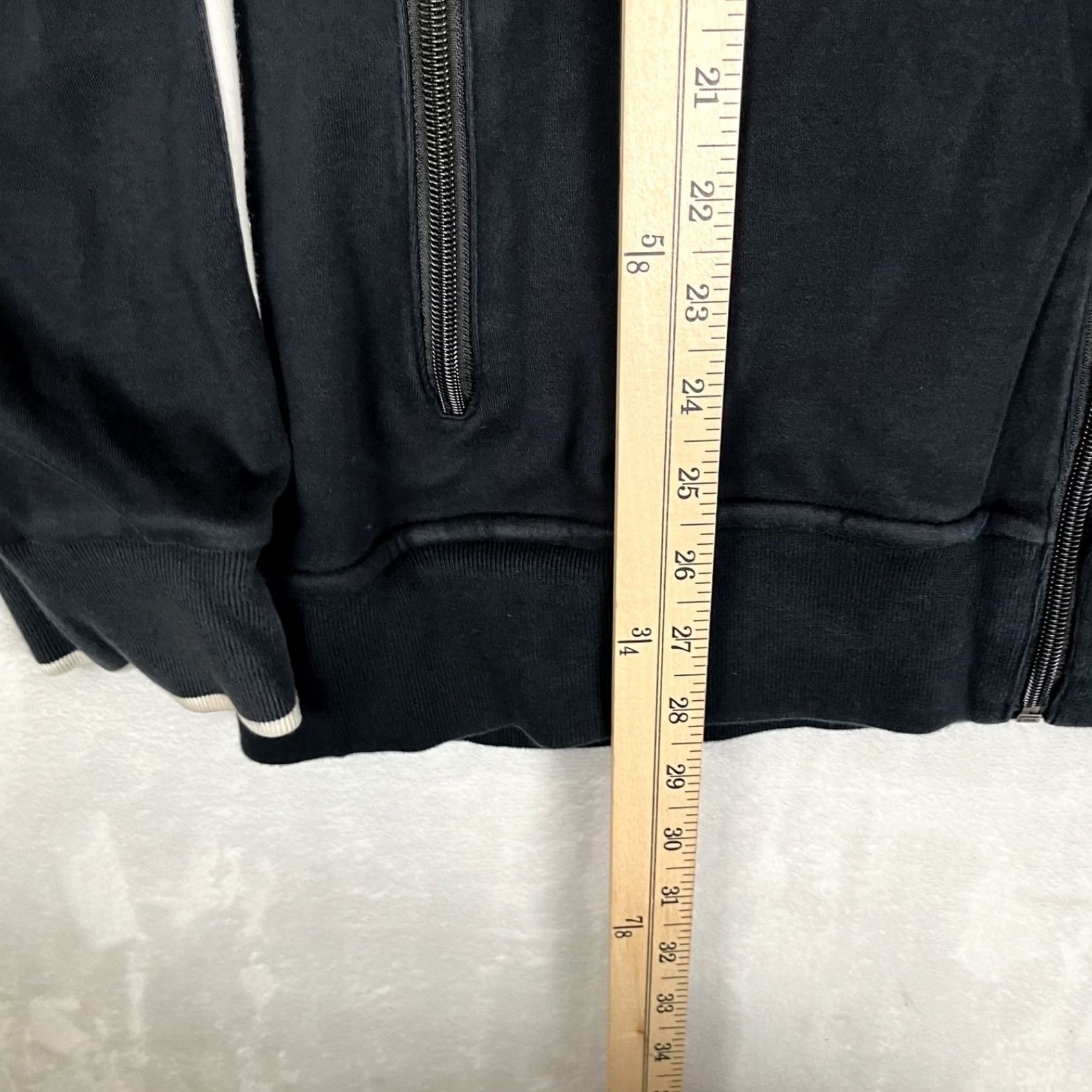 Polo Ralph Lauren Polo Ralph Lauren Track Jacket Mens 2XL Black Colorblock Full Zip Stand-Up Collar Zipper Pockets Size US XXL / EU 58 / 5 - 3 Thumbnail