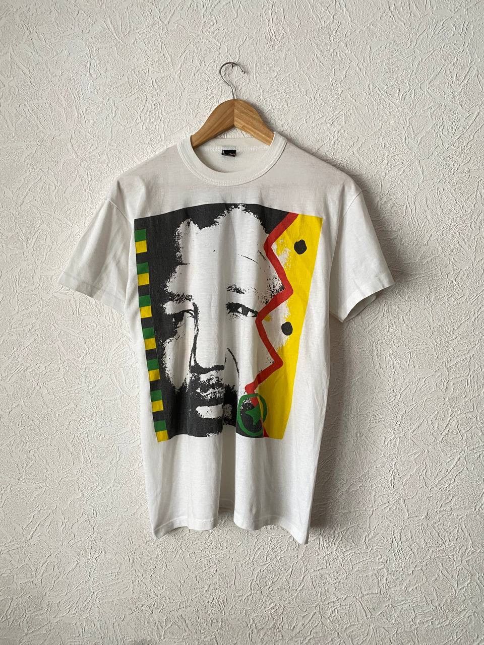 Vintage 1988 Nelson Mandela 70th Birthday Tribute Wembley Concert Size US L / EU 52-54 / 3 - 1 Thumbnail