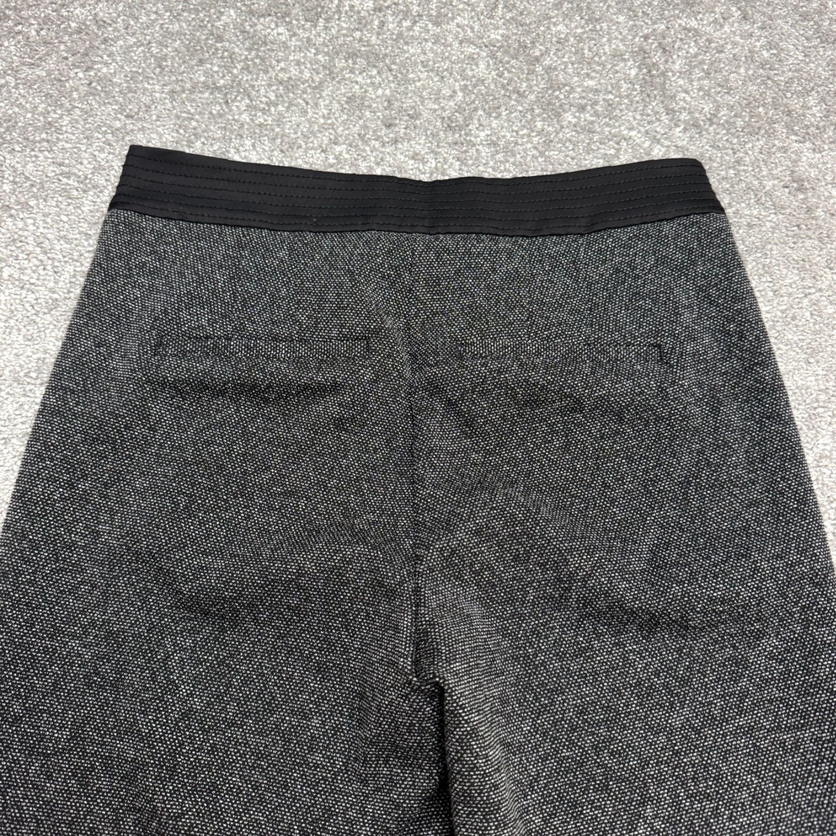 White House Black Market White House Black Market Slim Fit Ankle Trouser Pants Women 2 Tweed Gray Stretch Size 28" / US 6 / IT 42 - 4 Thumbnail