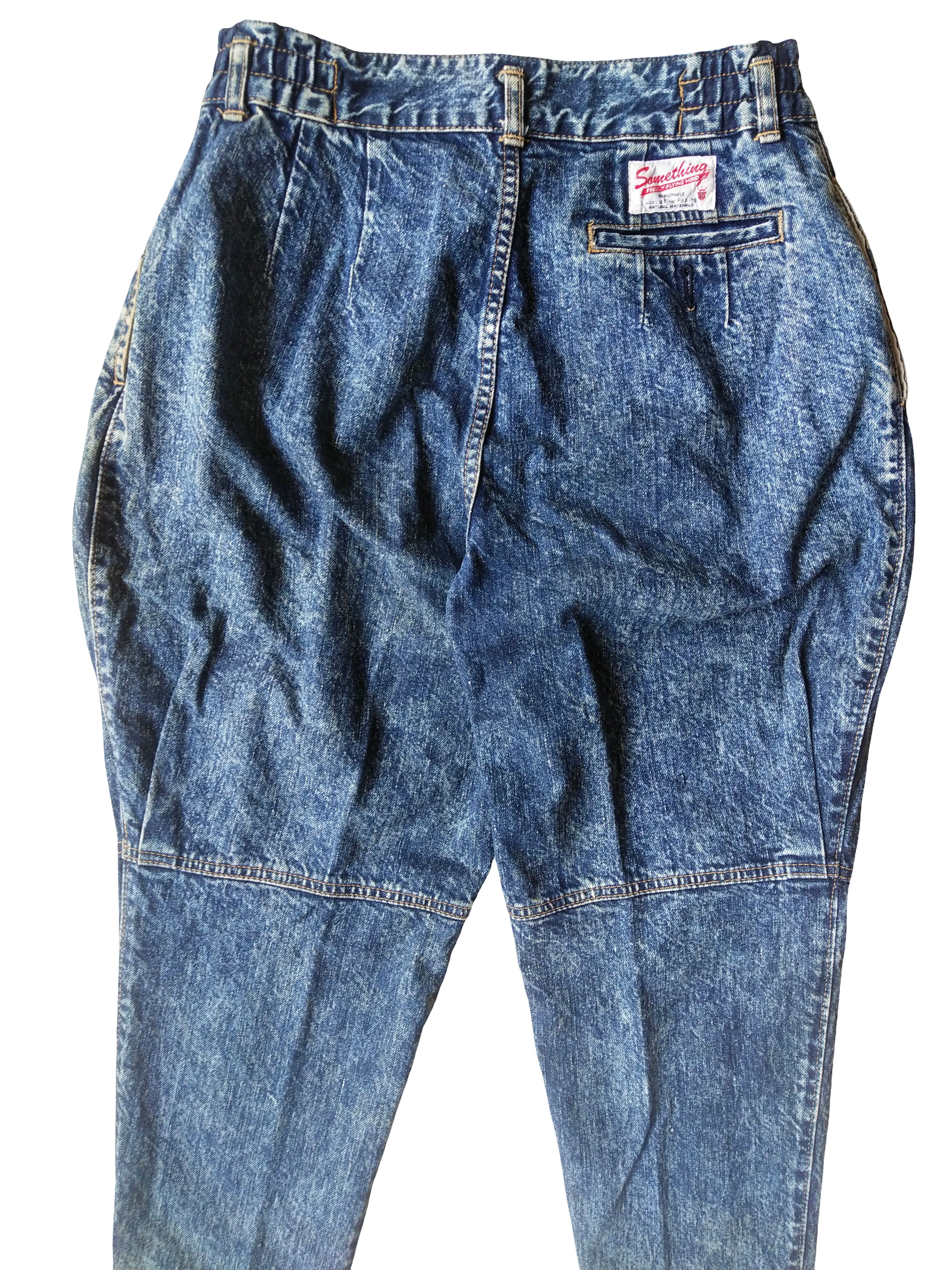 Edwin Vintage 80s Edwin Something Acid Wash Balloon Denim Jeans Size 28" / US 6 / IT 42 - 6 Thumbnail