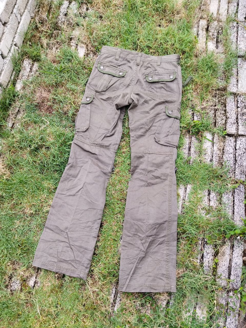 Tornado Mart Tornado Mart Japan Flared Cargo Pants - Size L Size US 32 / EU 48 - 9 Thumbnail