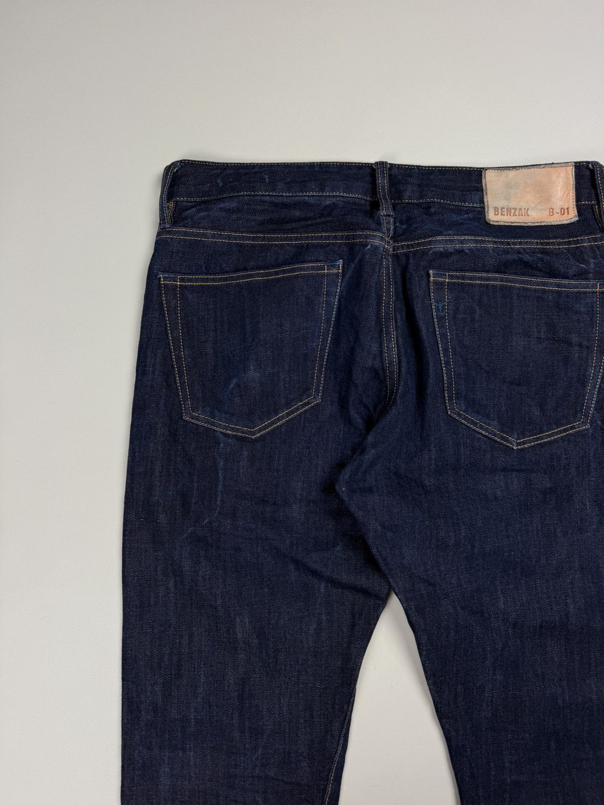 Benzak Denim Developers BDD Benzak B-01 Slim 13 Oz Selvedge Denim Men’s Jeans Size US 32 / EU 48 - 24 Thumbnail
