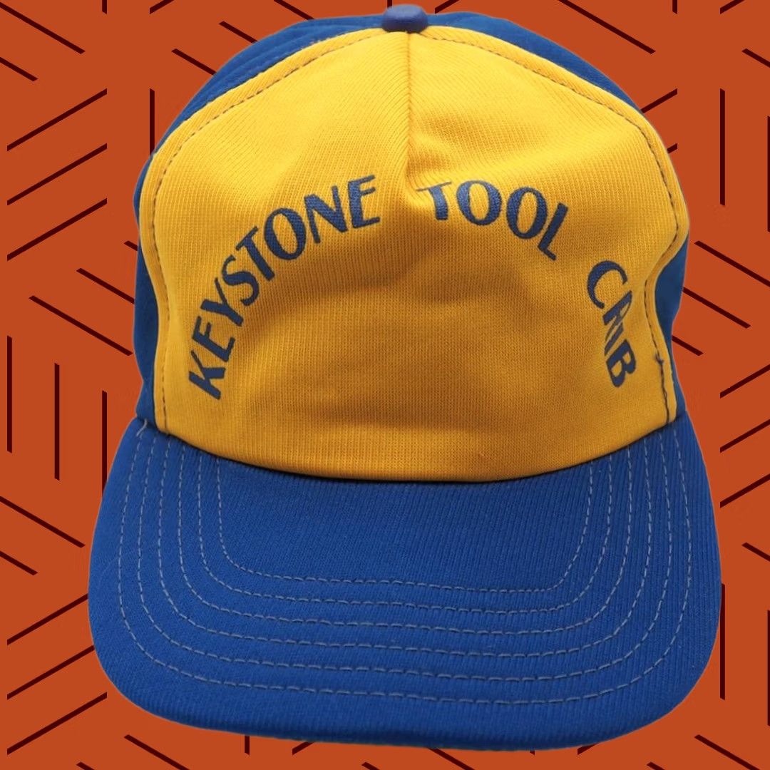 Vintage VINTAGE Keystone Tool Crib Snapback Trucker Farmer Hat Cap 1970's Size ONE SIZE - 1 Thumbnail