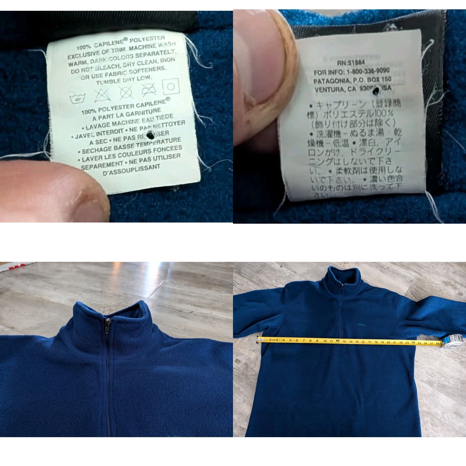 Patagonia Vintage Patagonia Pullover Sweater Jacket Mens XL Capilene Fleece USA Made 90s Size US XL / EU 56 / 4 - 8 Thumbnail