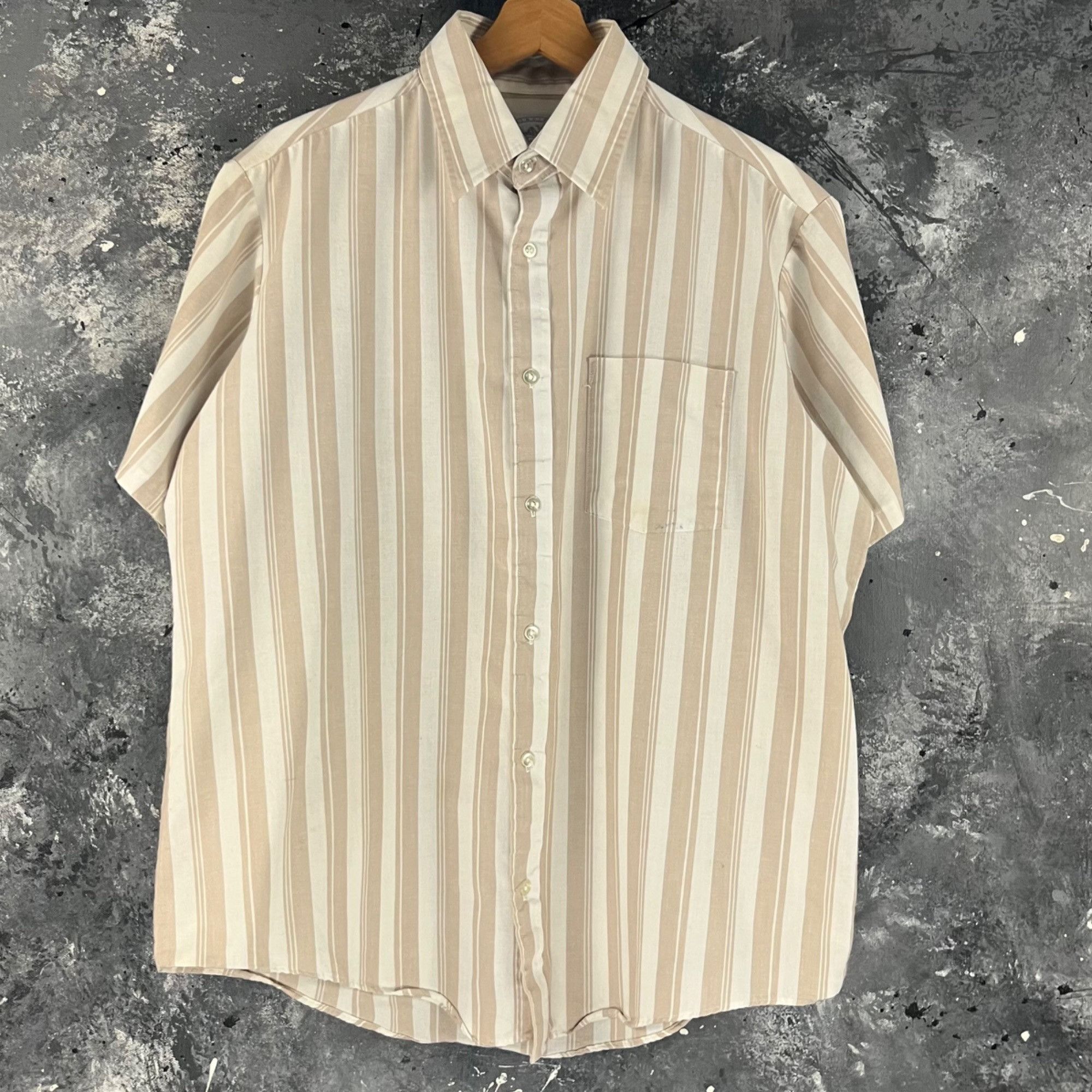 Vintage Vintage 90’s Stripe button shirt Size US L / EU 52-54 / 3 - 1 Thumbnail