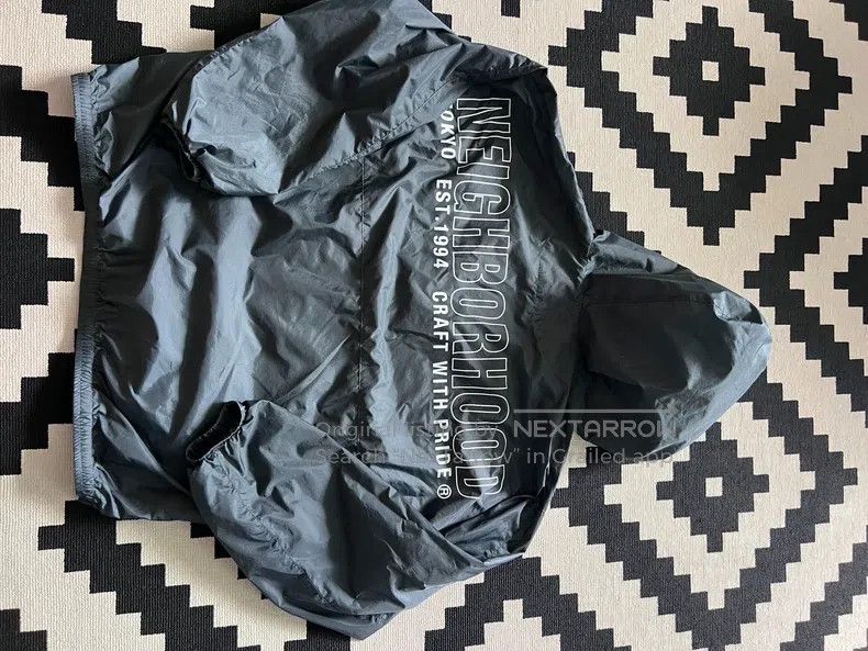 Neighborhood Neighborhood Nylon Half Zip Hooded Jacket Size US L / EU 52-54 / 3 - 4 Thumbnail