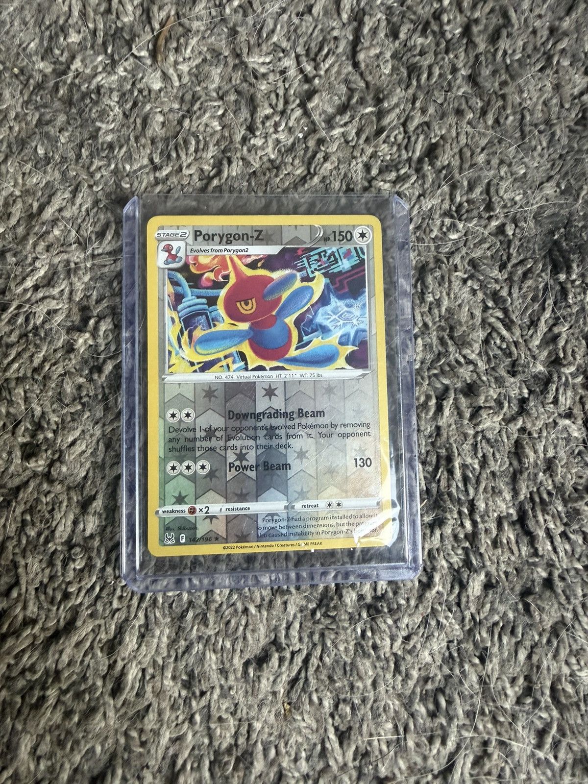 Pokemon 2022 Pokémon Porygon-Z Stage 2 Card Size ONE SIZE - 1 Thumbnail
