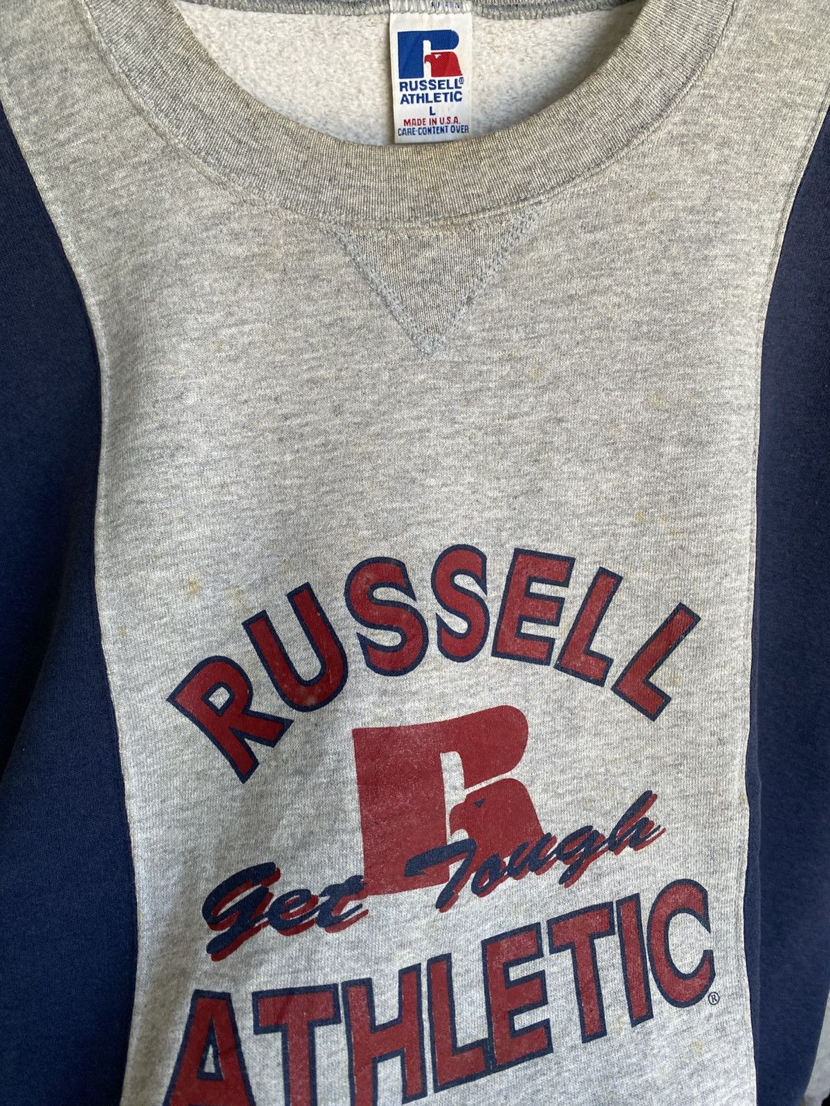 Russell Athletic 🔥 OFFER ME‼️ Rare Vintage Russell Athletic Double Layers Boxy Size L / US 10 / IT 46 - 12 Thumbnail