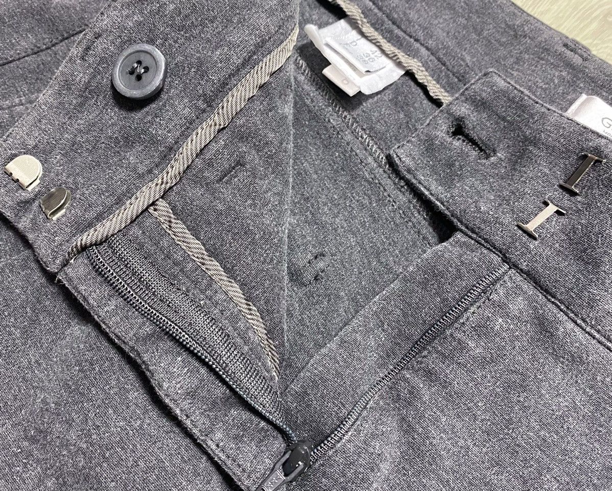 Brunello Cucinelli Womens Gunex Brunello Cucinelli Gray Stretchy Trousers Pants Size 28" / US 6 / IT 42 - 13 Thumbnail
