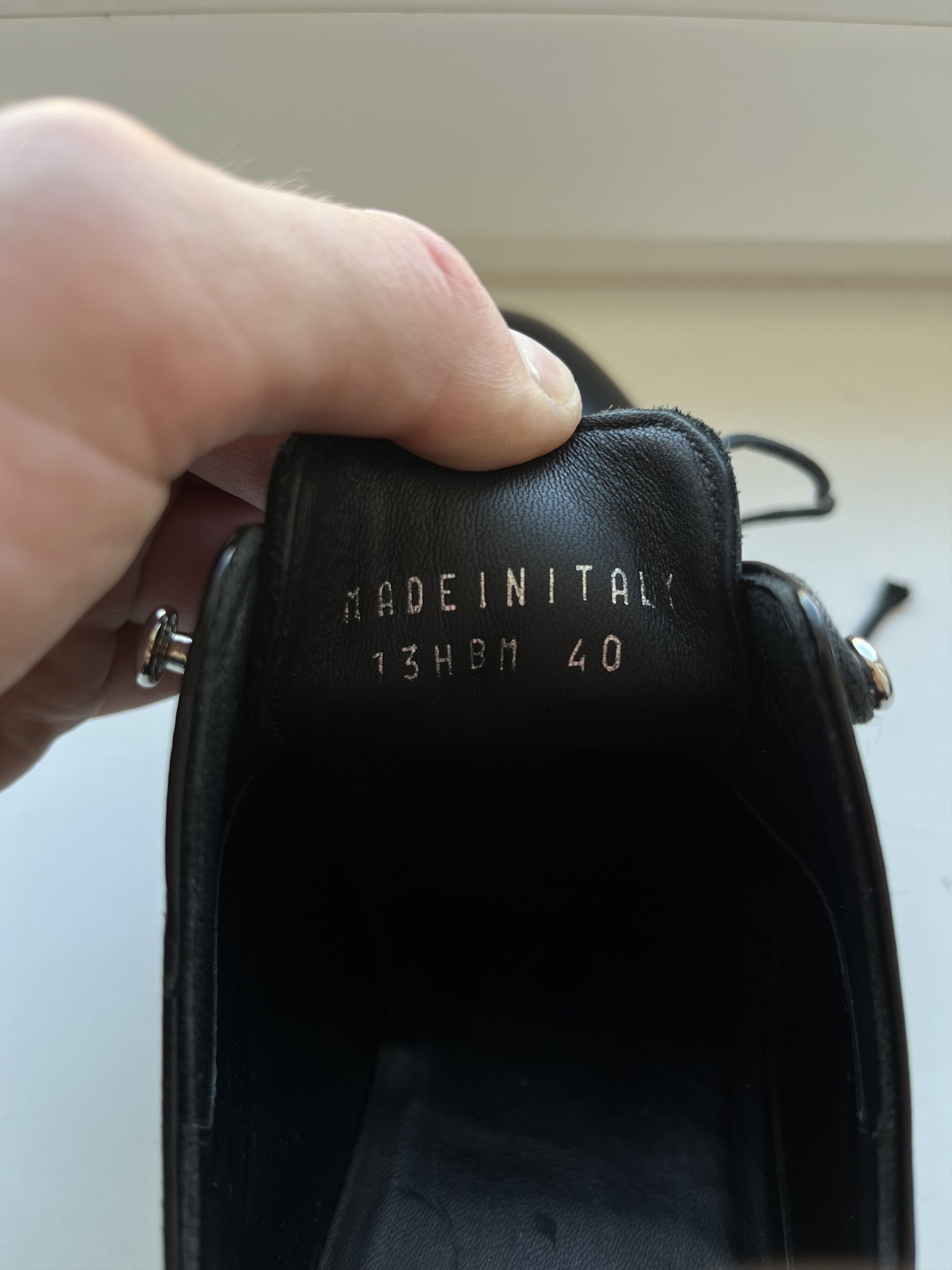 Dior FW13 Dior Homme Noir Derby Shoes by Kris Van Assche Size US 8 / EU 41 - 7 Thumbnail
