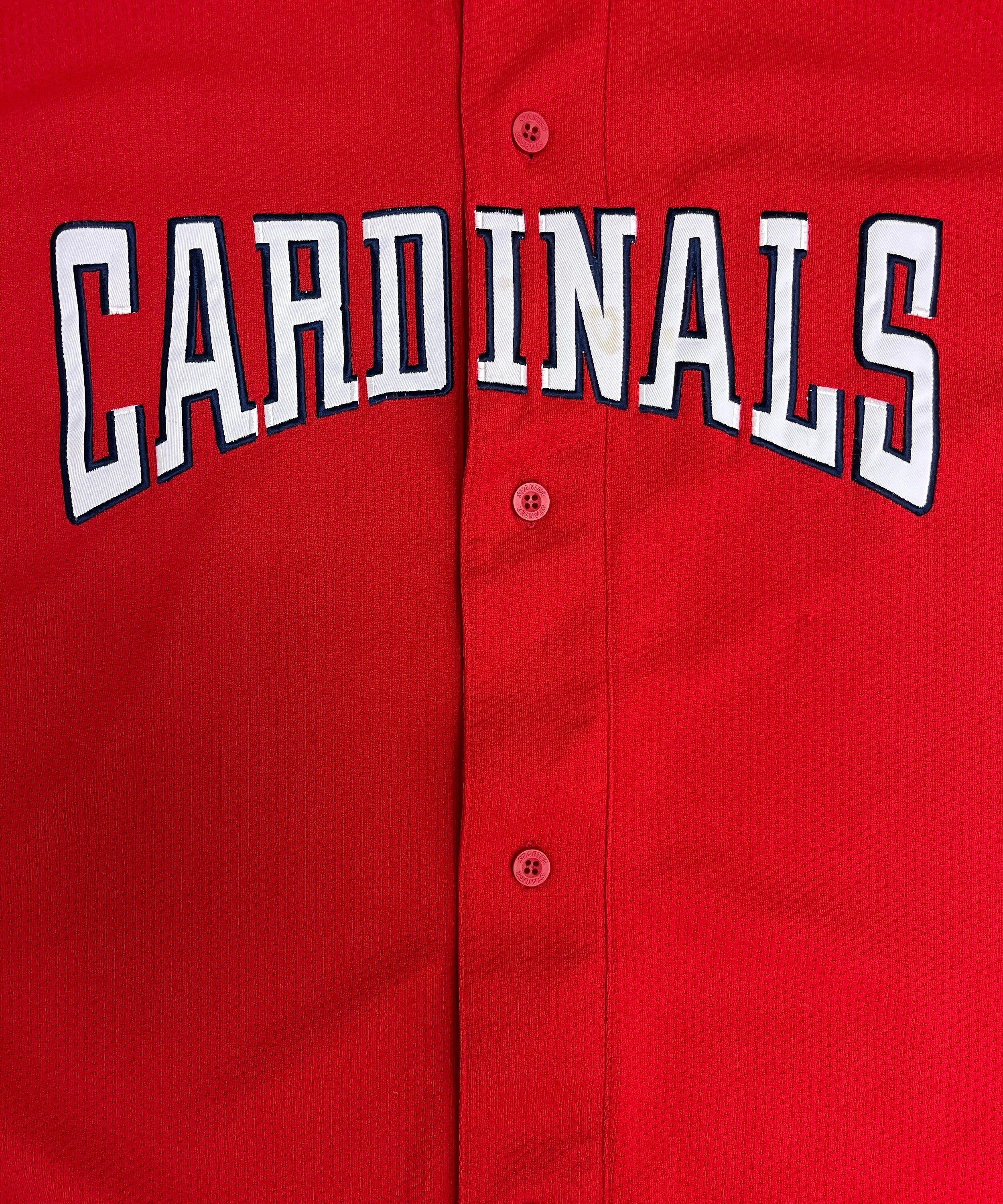 Starter St. Louis Cardinals Vintage Starter Red Baseball Jersey Size US XL / EU 56 / 4 - 2 Thumbnail