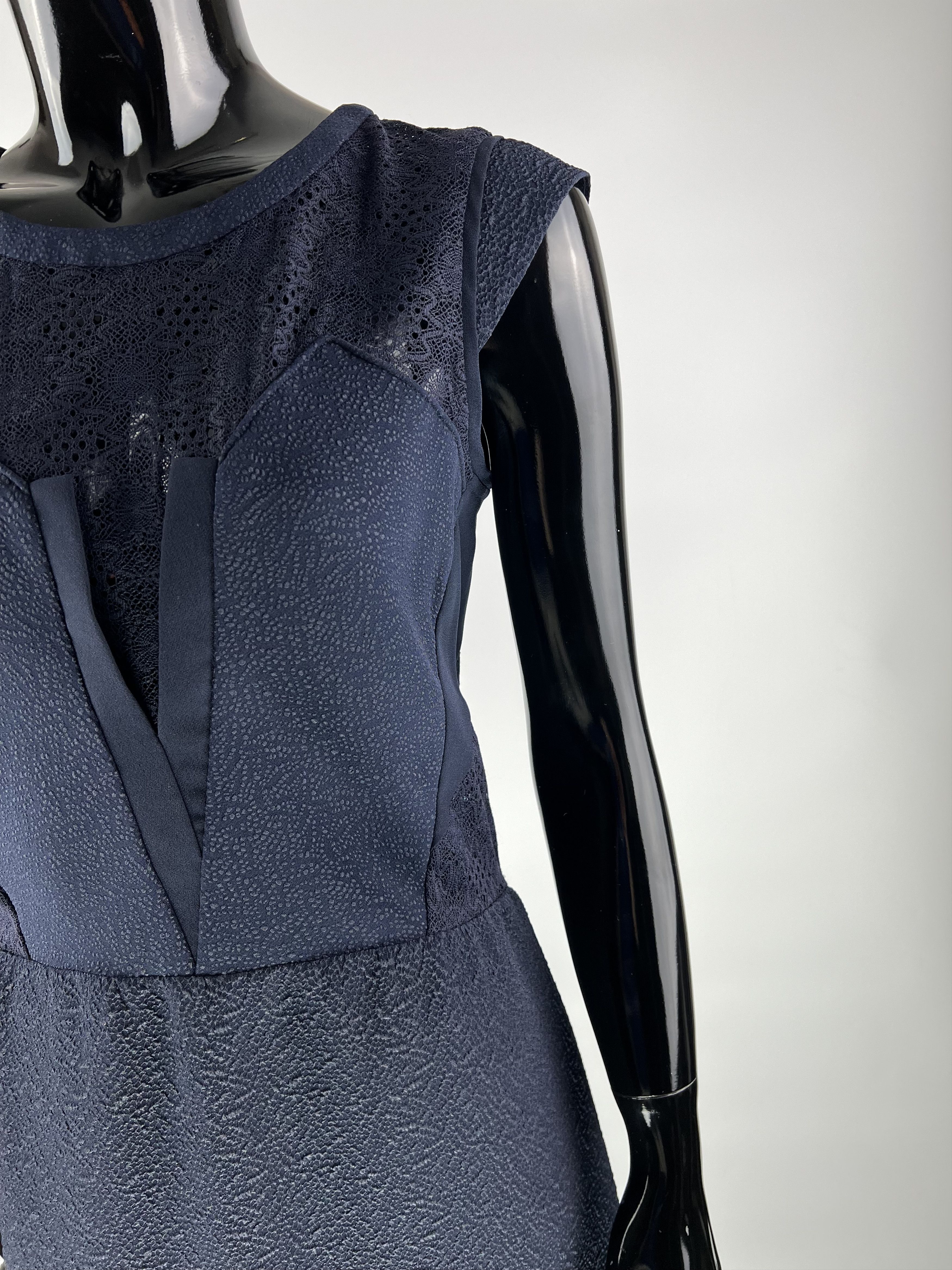 The Kooples The Kooples Sleeveless Mini Dress Guipure Lace Size S Size S / US 4 / IT 40 - 6 Thumbnail
