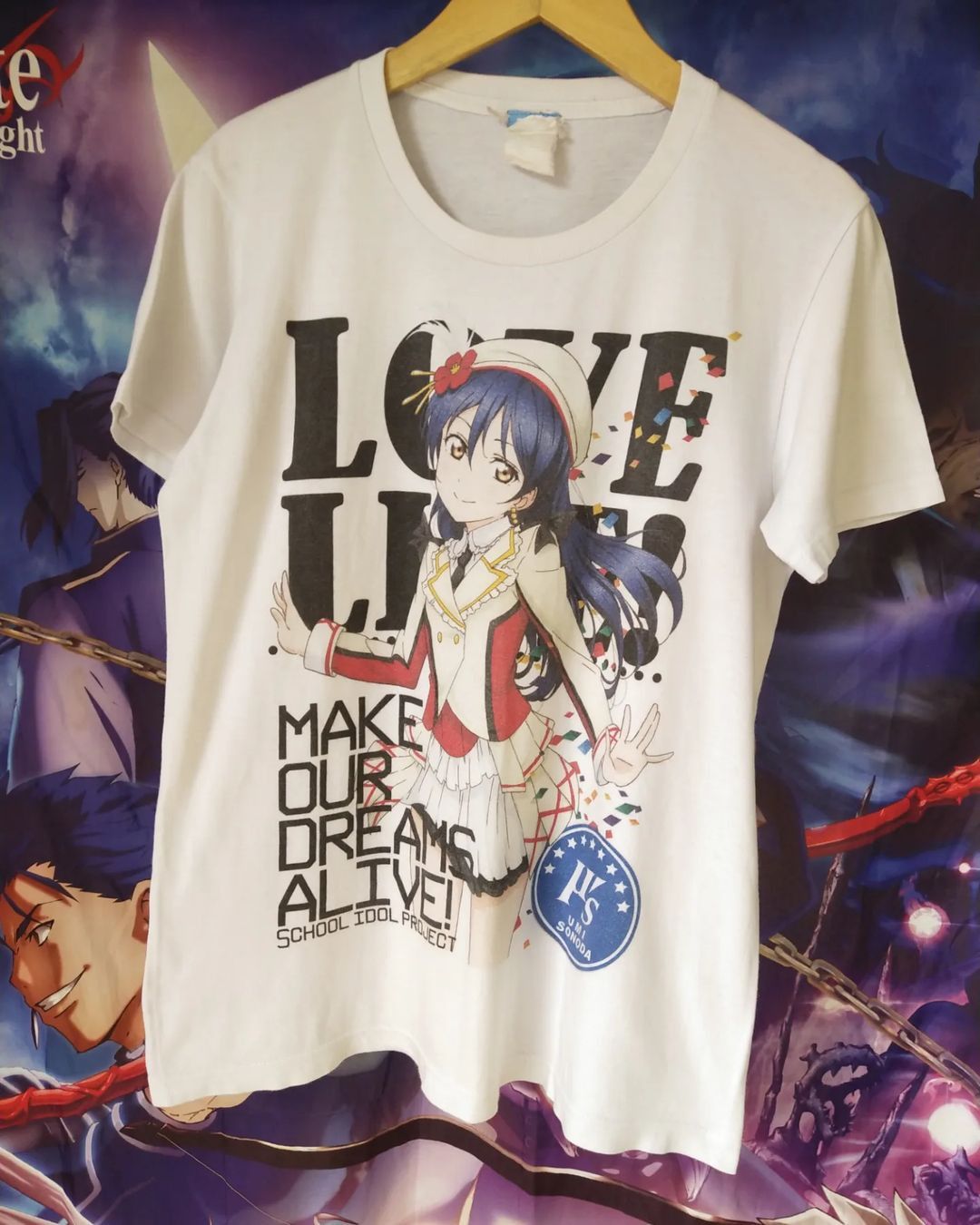 Anime × Japanese Brand Love Live Sunshine! Sonoda Umi White Anime Idol Tees Cospa Size US L / EU 52-54 / 3 - 1 Thumbnail