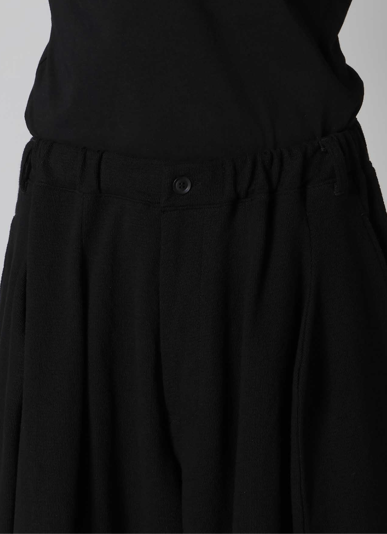 Yohji Yamamoto Yohji Yamamoto Pour Homme AW24 - JERSEY TUCK PANTS Size US 32 / EU 48 - 6 Thumbnail