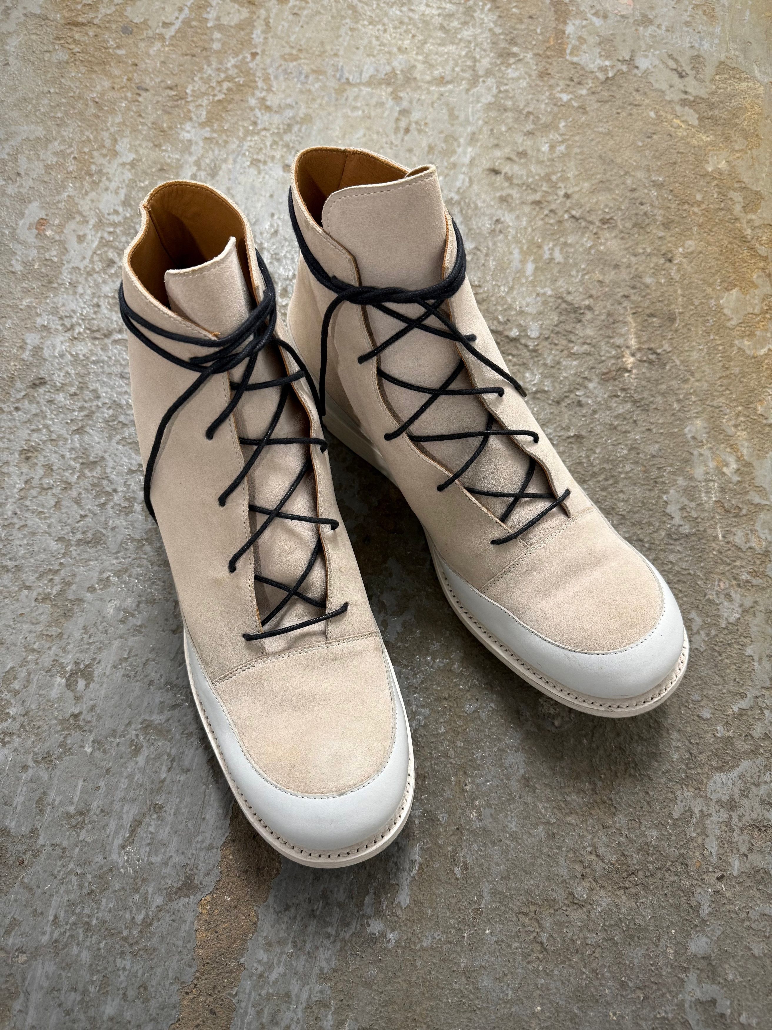 Song For The Mute A. McDonald x Song For The Mute Beige Sneakerboot Size US 10.5 / EU 43-44 - 4 Thumbnail