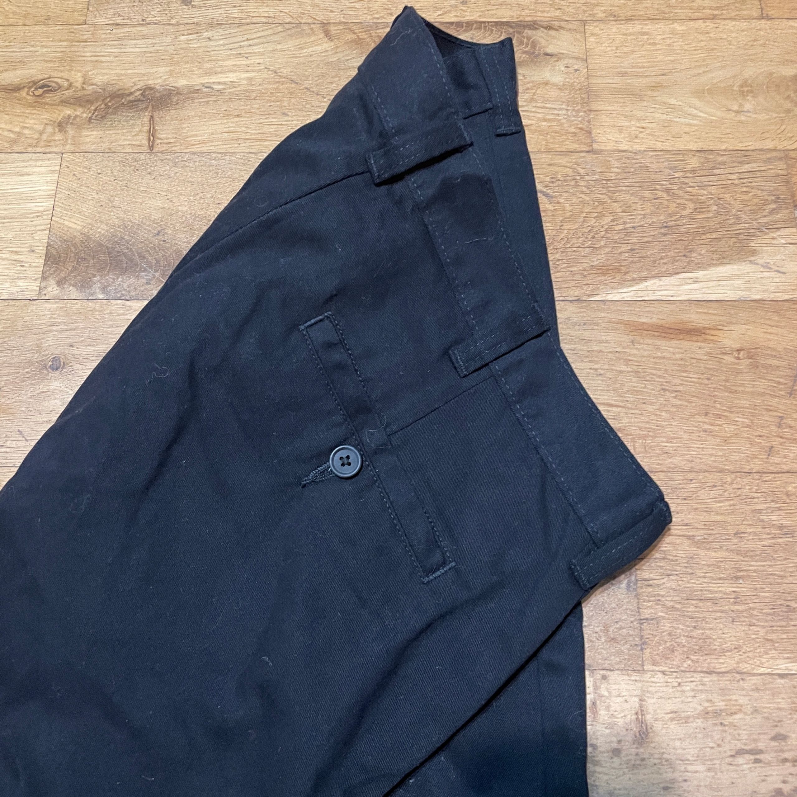 George GEORGE MEN'S CHINOS PANTS, BLACK, Size W30 L30 Size US 30 / EU 46 - 2 Thumbnail