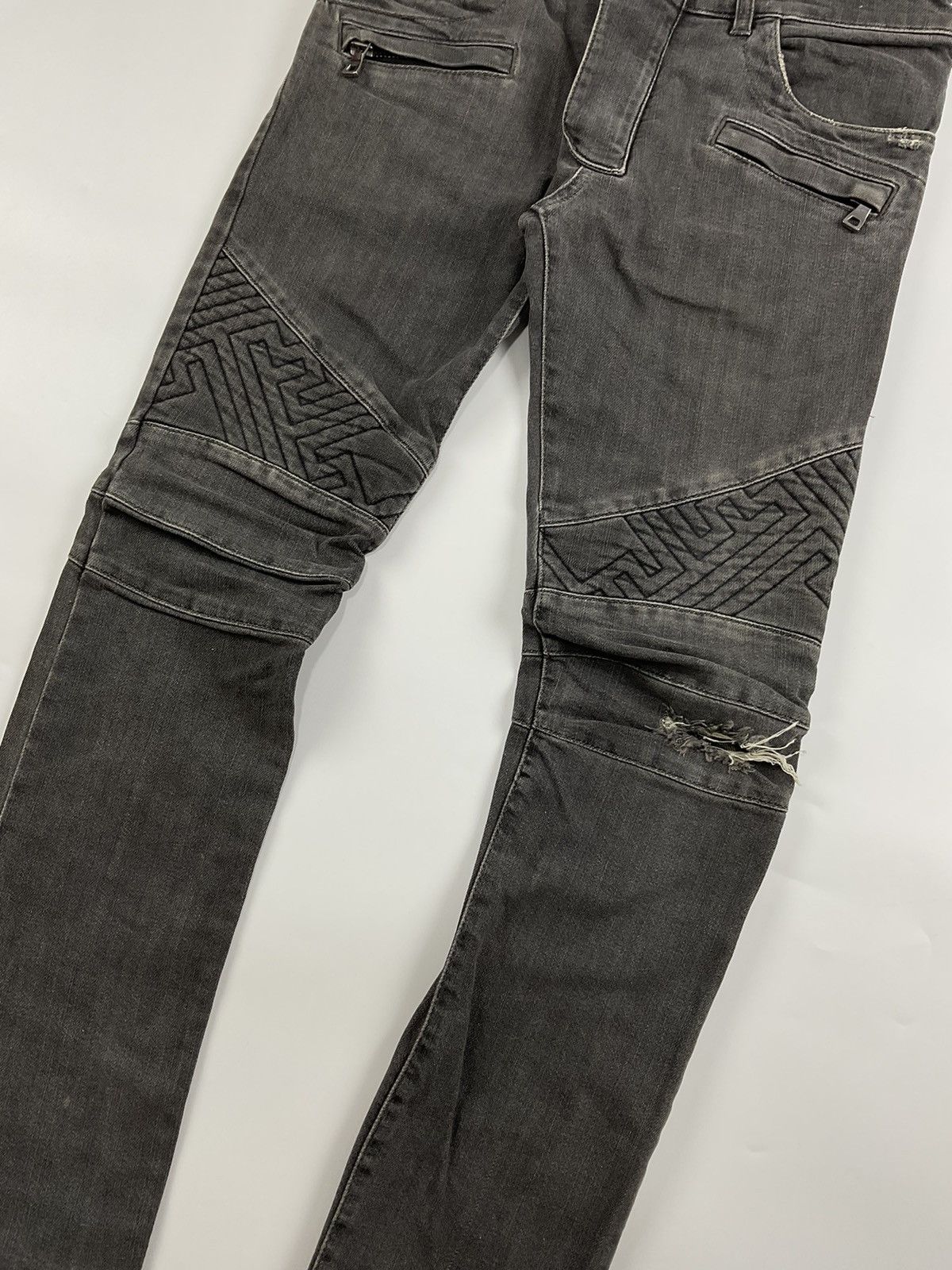 Balmain Balmain Biker Pants Size US 28 / EU 44 - 4 Thumbnail