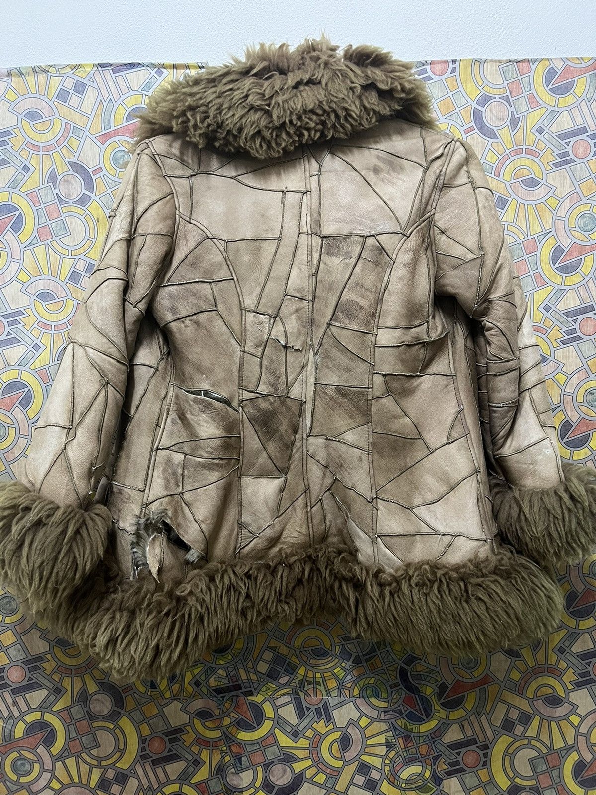 Japanese Brand × Leather RARE SHEEPSKIN COAT FUR LEATHER JACKET UNISEX Size S / US 4 / IT 40 - 2 Thumbnail