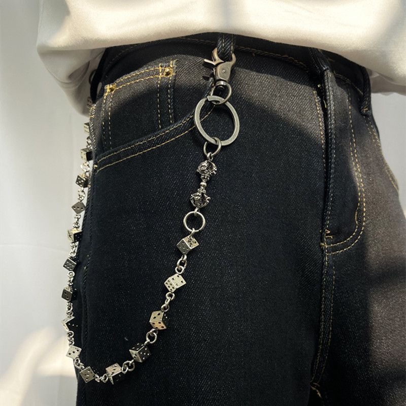 Jewelry Metal Big Wallet Chain, Pants Chain Size ONE SIZE - 1 Thumbnail