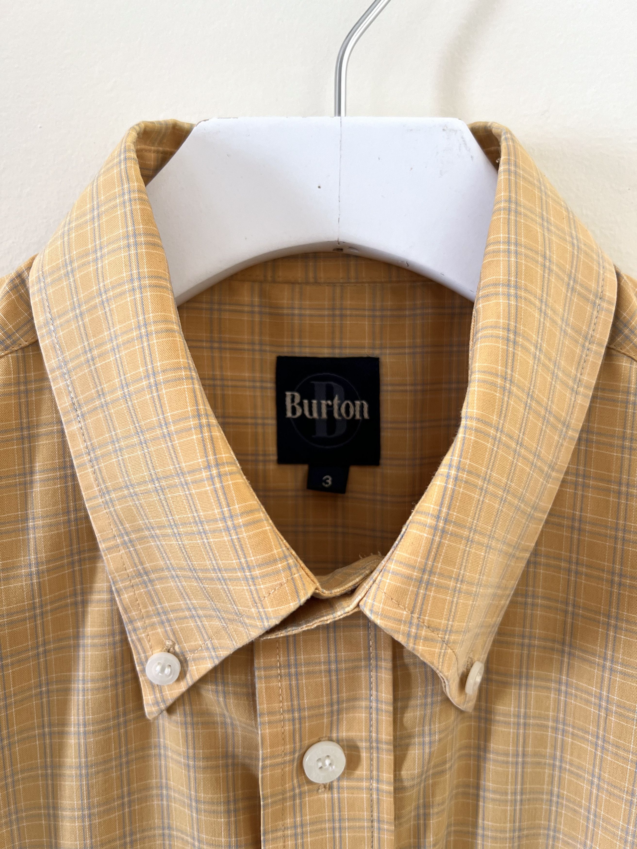 Burton Checkered Cotton Shirt Size US L / EU 52-54 / 3 - 4 Thumbnail