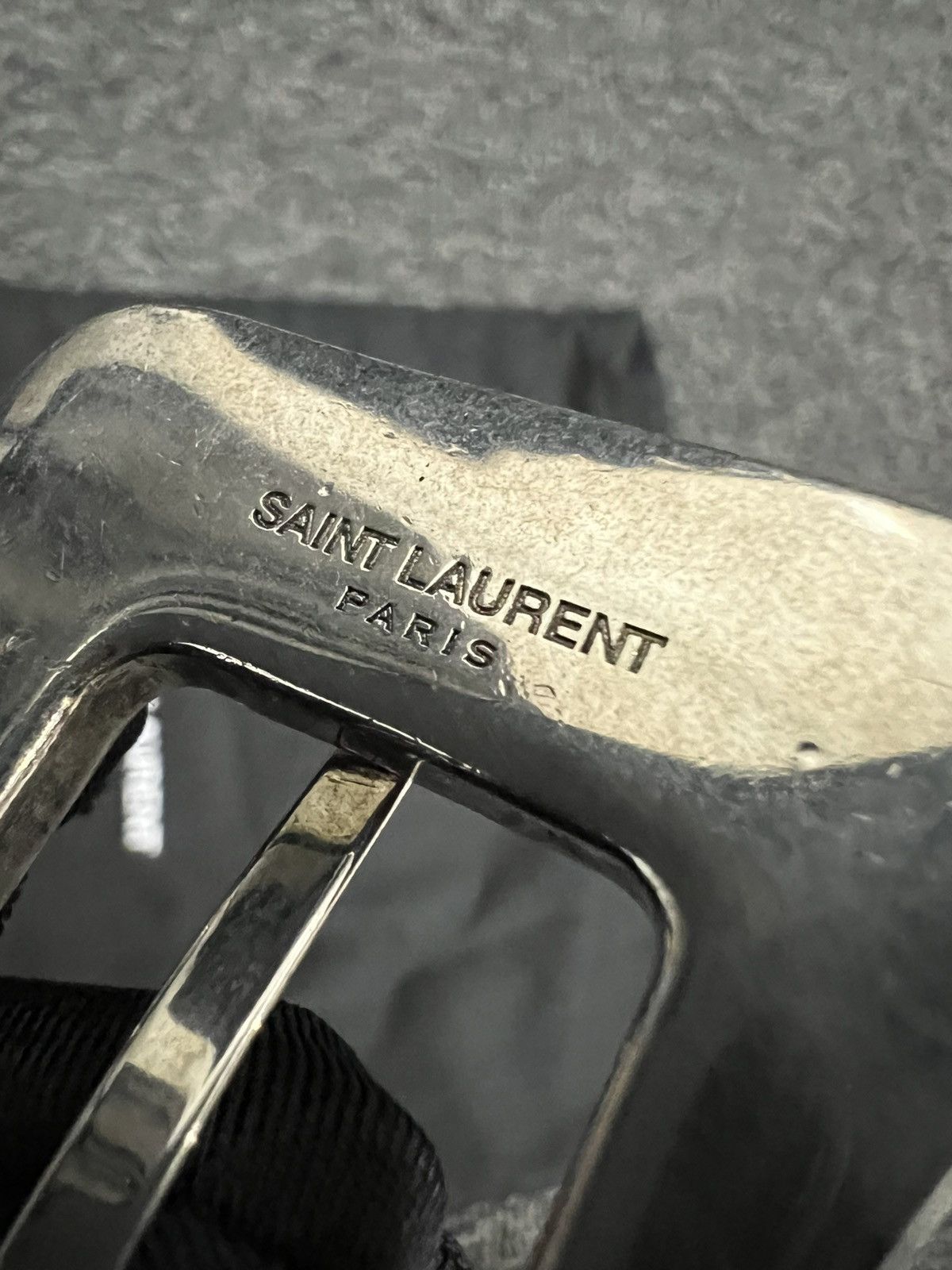 Hedi Slimane Saint Laurent Western Buckle Belt 2014ss Size ONE SIZE - 8 Thumbnail