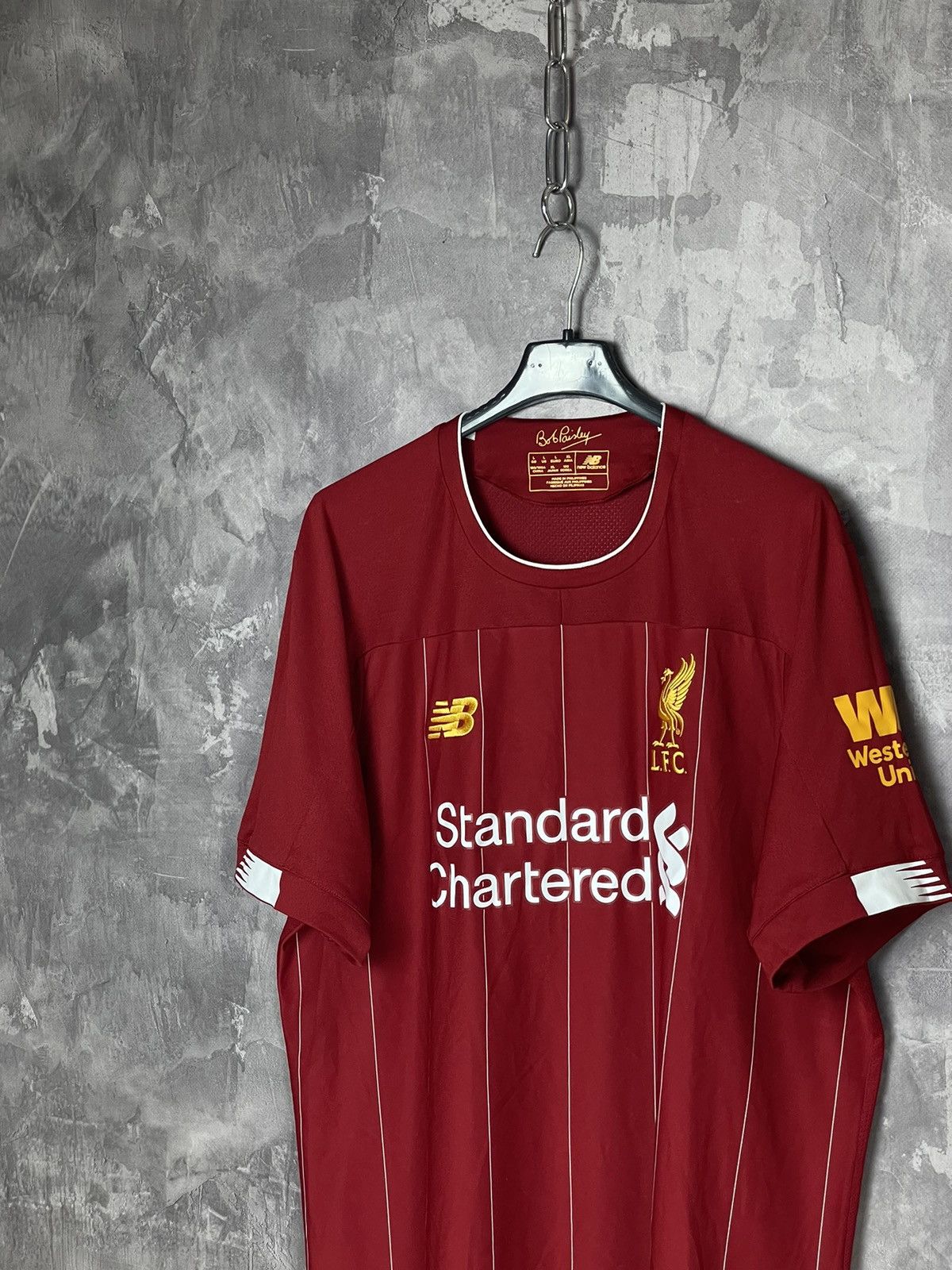 New Balance ⚽️Vintage New Balance Liverpool t shirt Standard Chartered Size US XL / EU 56 / 4 - 7 Thumbnail