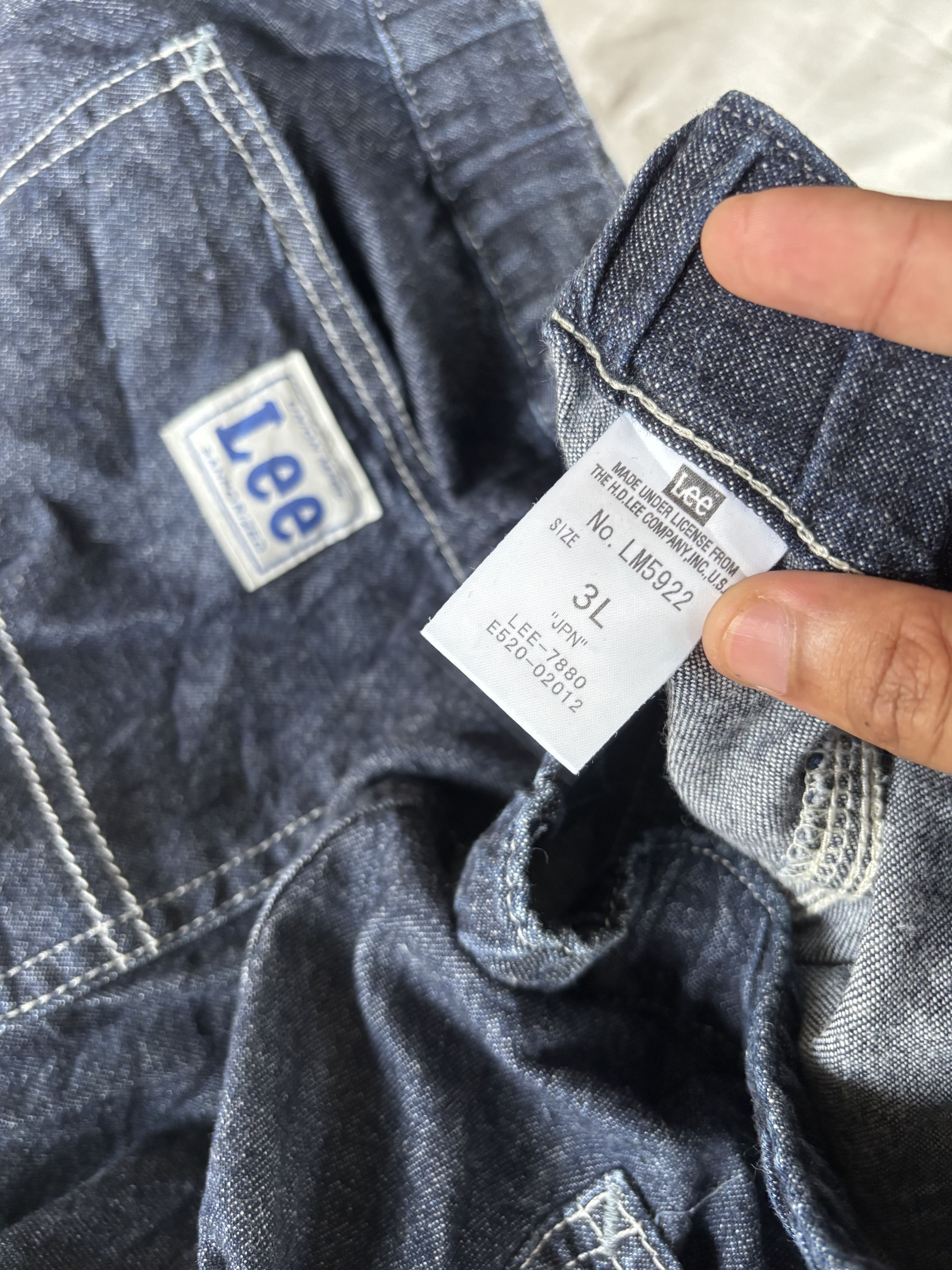 Kapital × Lee × Vintage Vintage Lee Union Made Blue Baggy Jeans Size US 40 / EU 56 - 9 Thumbnail