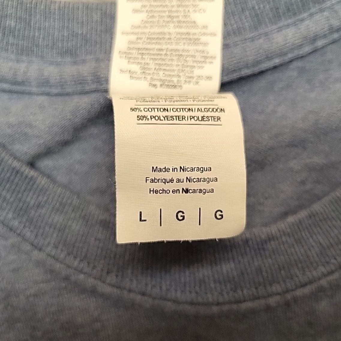 Frye Nike Shirt? (Original title provided: Wildland Firefighter Shirt Men L Blue 2017 Frye Arizona Coronado National Forest) Size US L / EU 52-54 / 3 - 3 Thumbnail