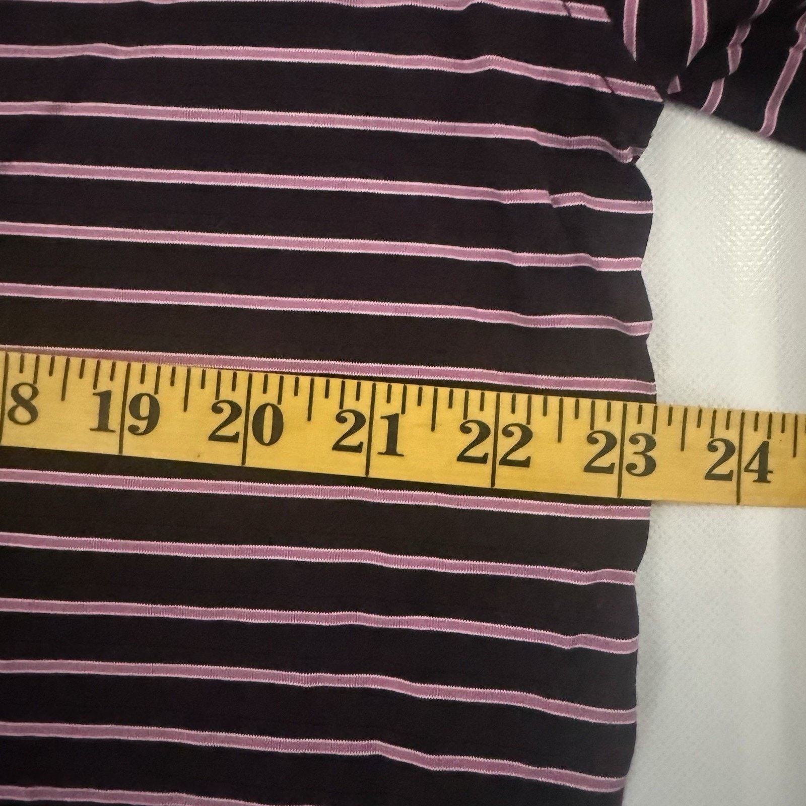 Peter Millar Peter Millar Summer Comfort Golf Polo Black Pink Striped Size US L / EU 52-54 / 3 - 5 Thumbnail
