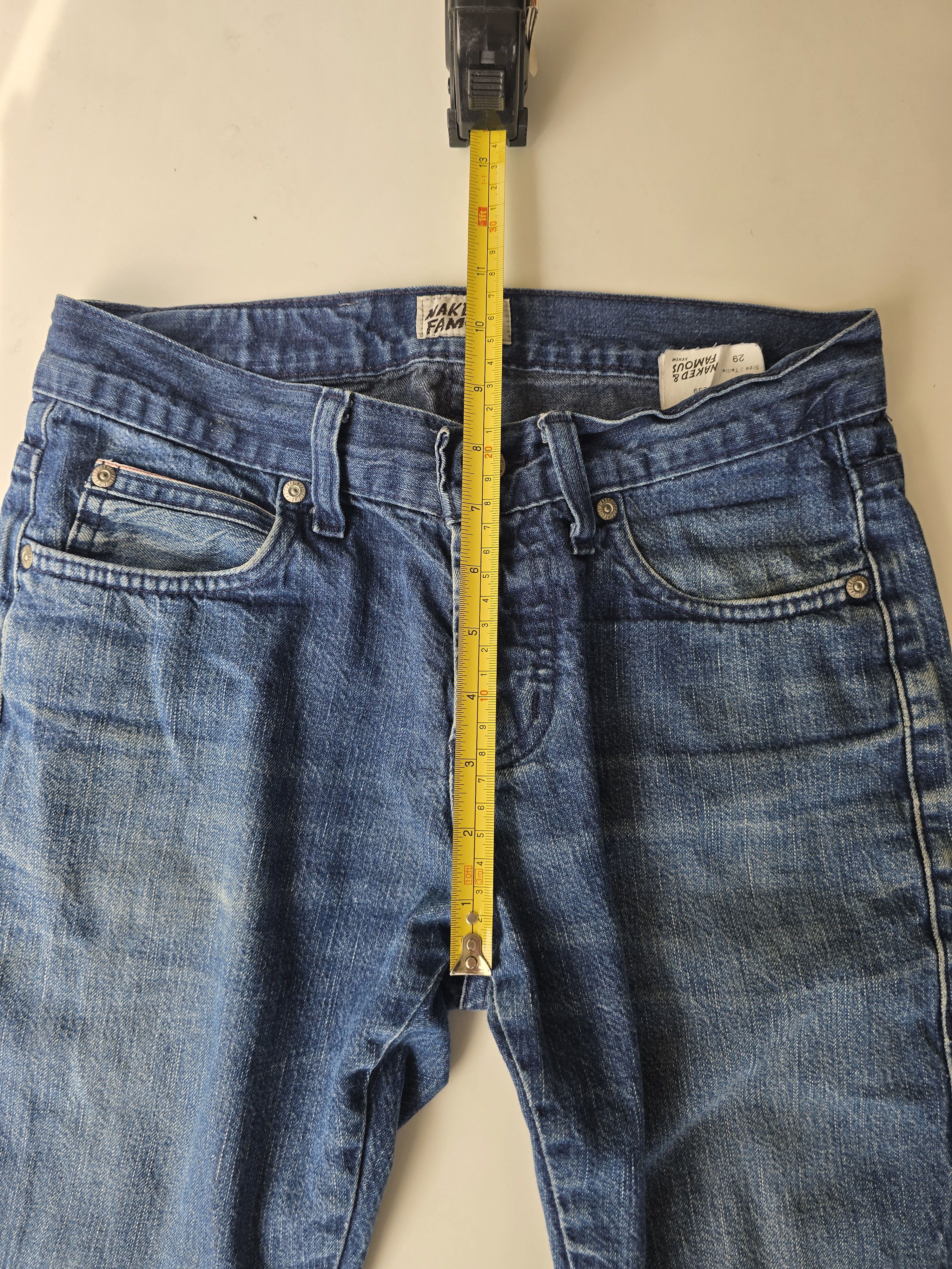 Naked & Famous Skinny Guy - Left Hand Twill Selvedge Jeans Size US 29 - 11 Thumbnail