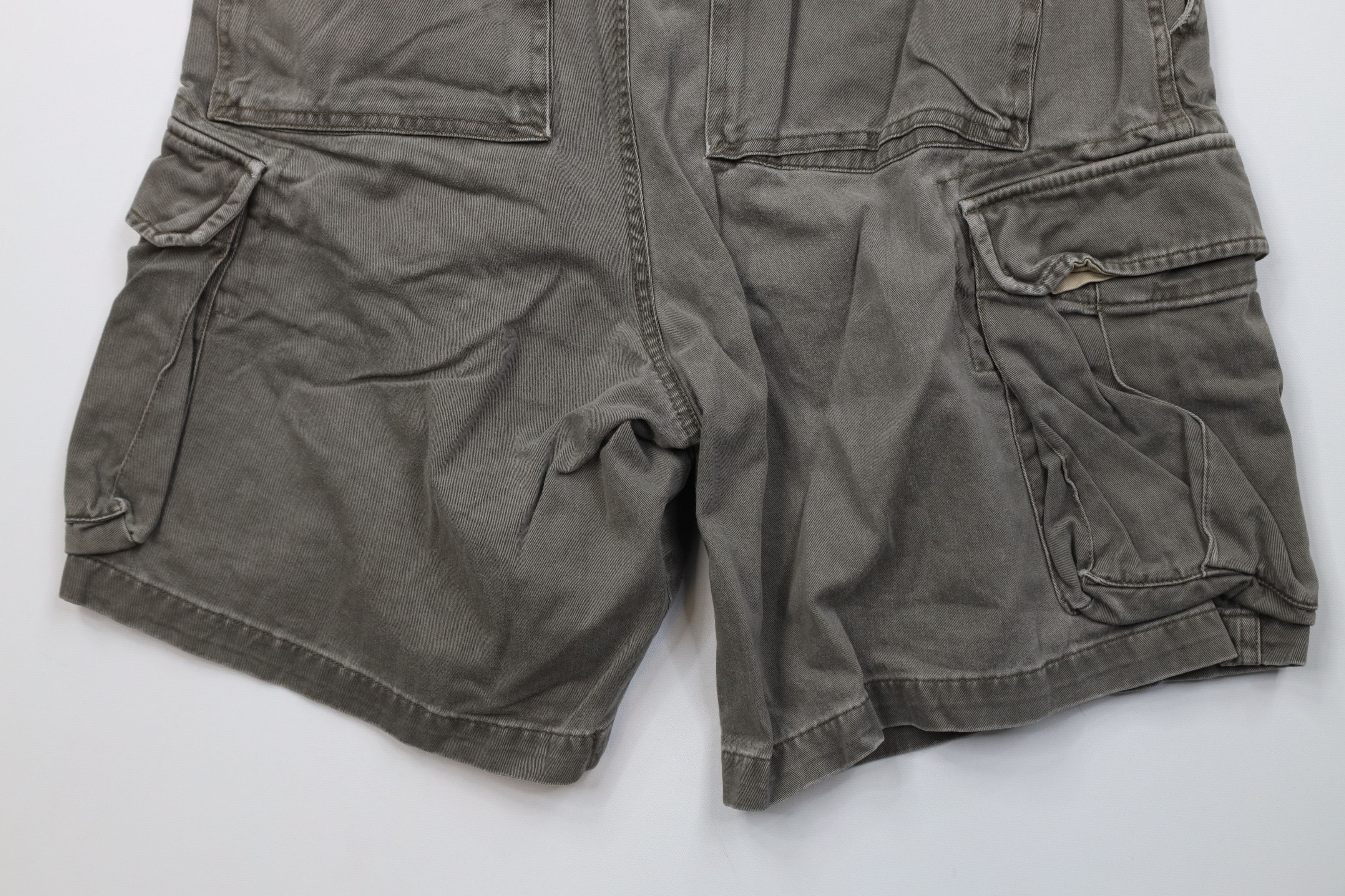 American Eagle Outfitters Vintage 90s Y2K American Eagle Outfitters Cargo Shorts Size US 32 / EU 48 - 10 Thumbnail