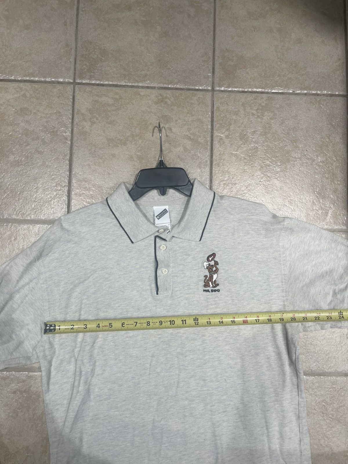 Warner Bros Vintage Warner Bros. Cartoon Network Scooby Doo Mr. BBQ Polo Size US L / EU 52-54 / 3 - 7 Thumbnail