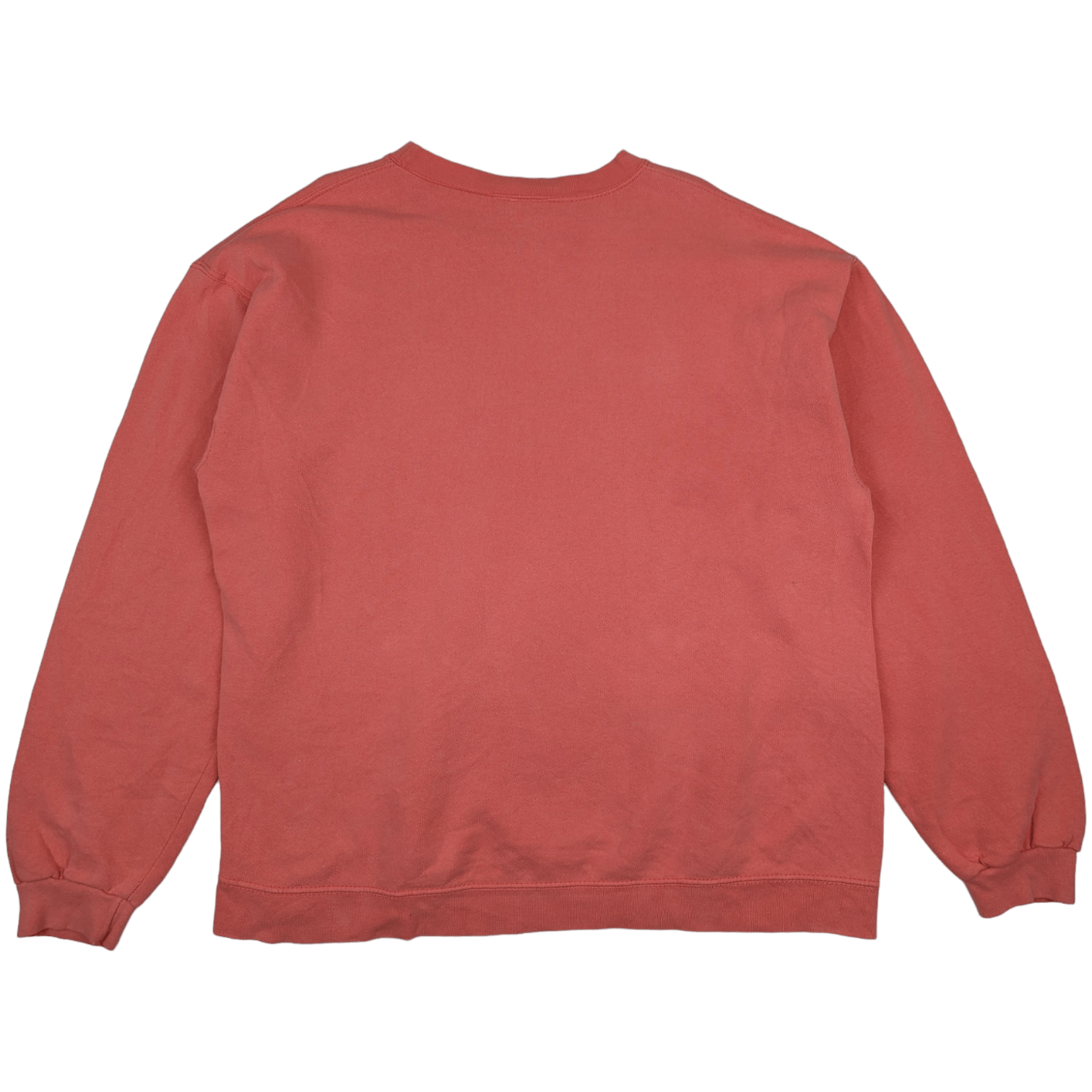 Vintage Vintage 90's CHEETAH Plain Peach Jumper Sweatshirt Size US L / EU 52-54 / 3 - 6 Thumbnail
