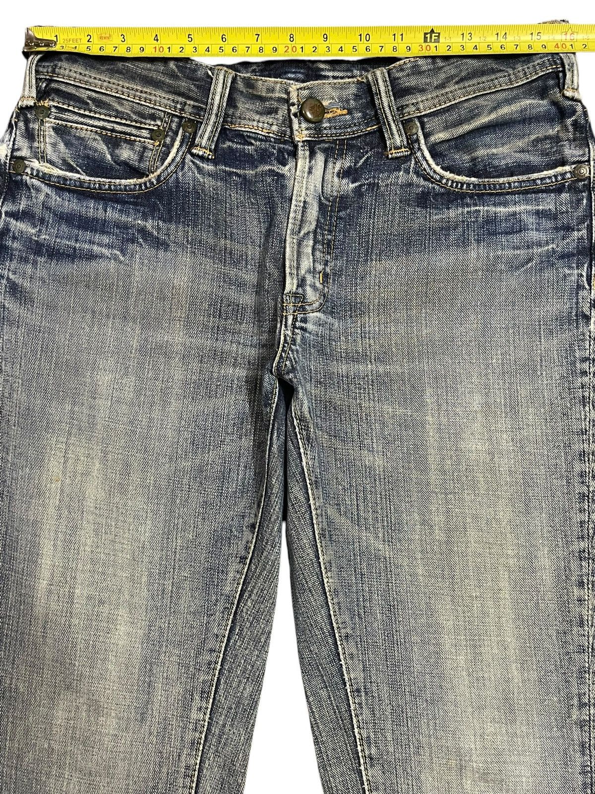 Big John Vintage Big John Blue Faded Wash Style Flare Jeans Size US 32 / EU 48 - 12 Thumbnail