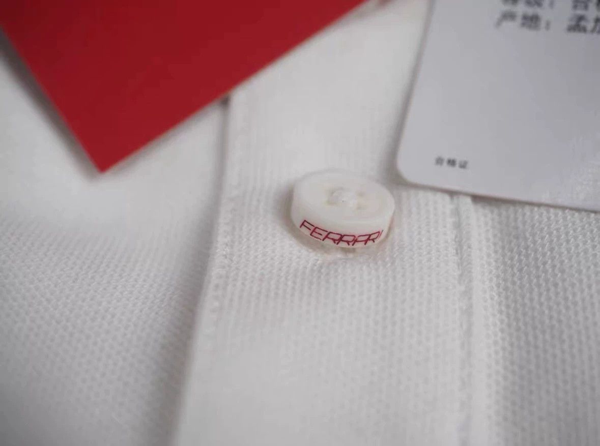 Ferrari FERRARI White Polo Loaf, Size L Size US L / EU 52-54 / 3 - 5 Thumbnail