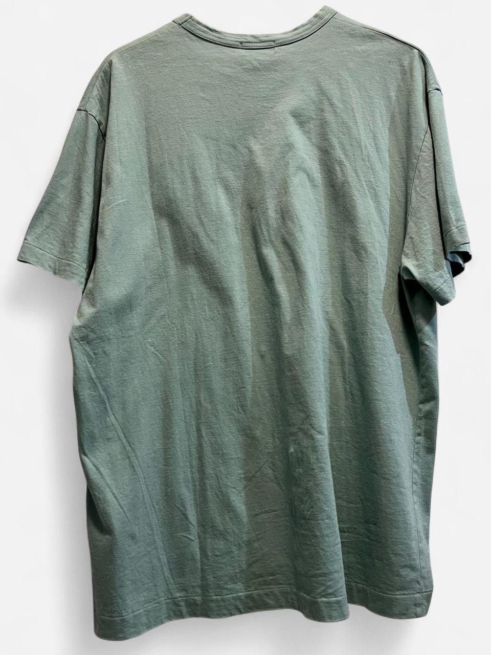 Comme des Garcons Homme Plus Mint Green and Red Graphic Tee Size US M / EU 48-50 / 2 - 2 Thumbnail