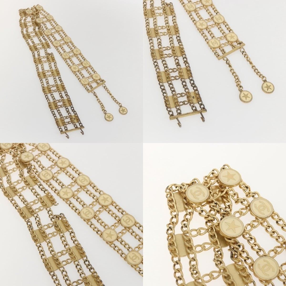 Chanel Chanel Chain Belt Metal Gold CC Size ONE SIZE - 4 Thumbnail