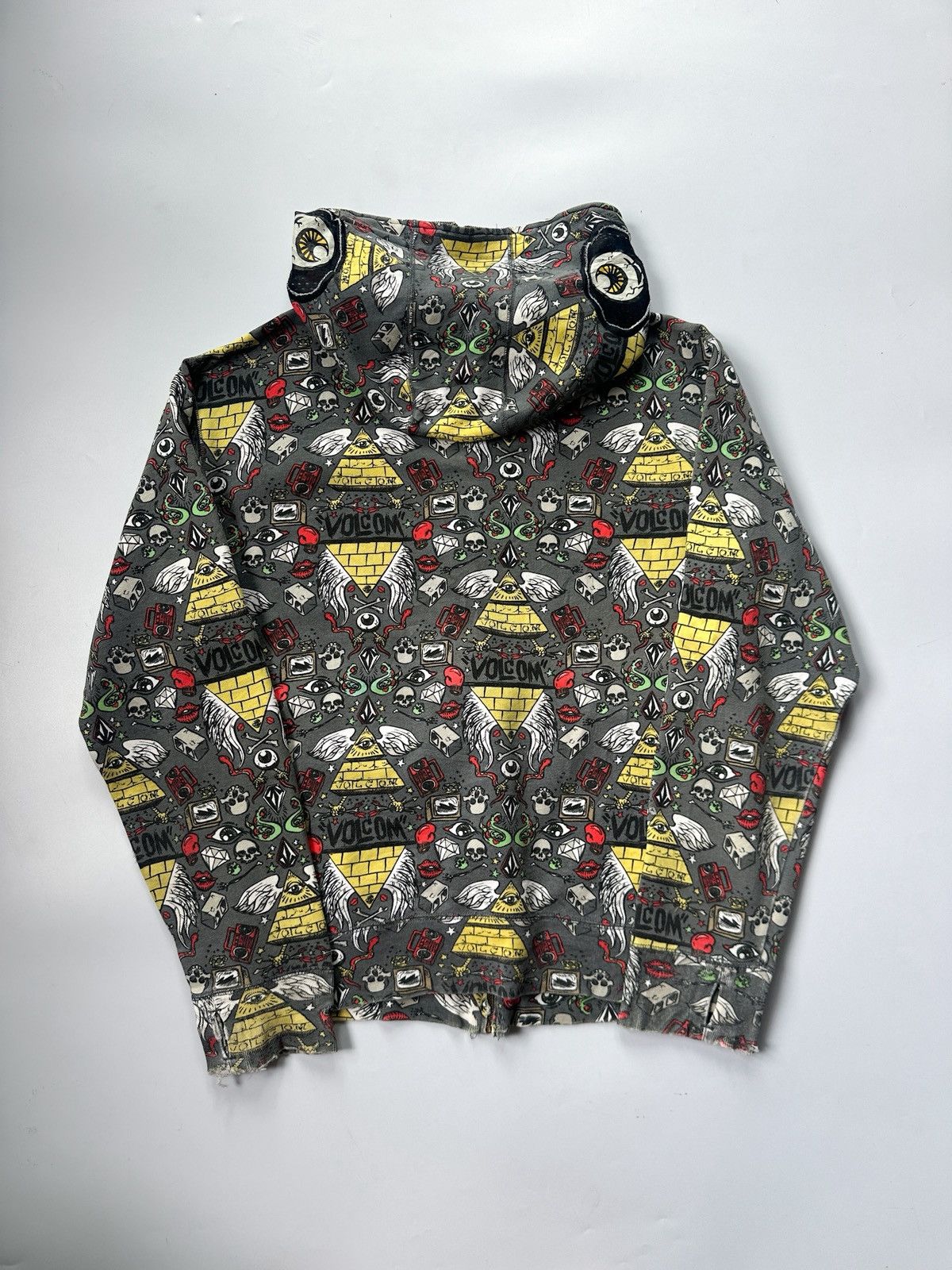 Volcom 2000s Jesse PinkMan Volcom Full Zip Hoodie Size US M / EU 48-50 / 2 - 6 Thumbnail