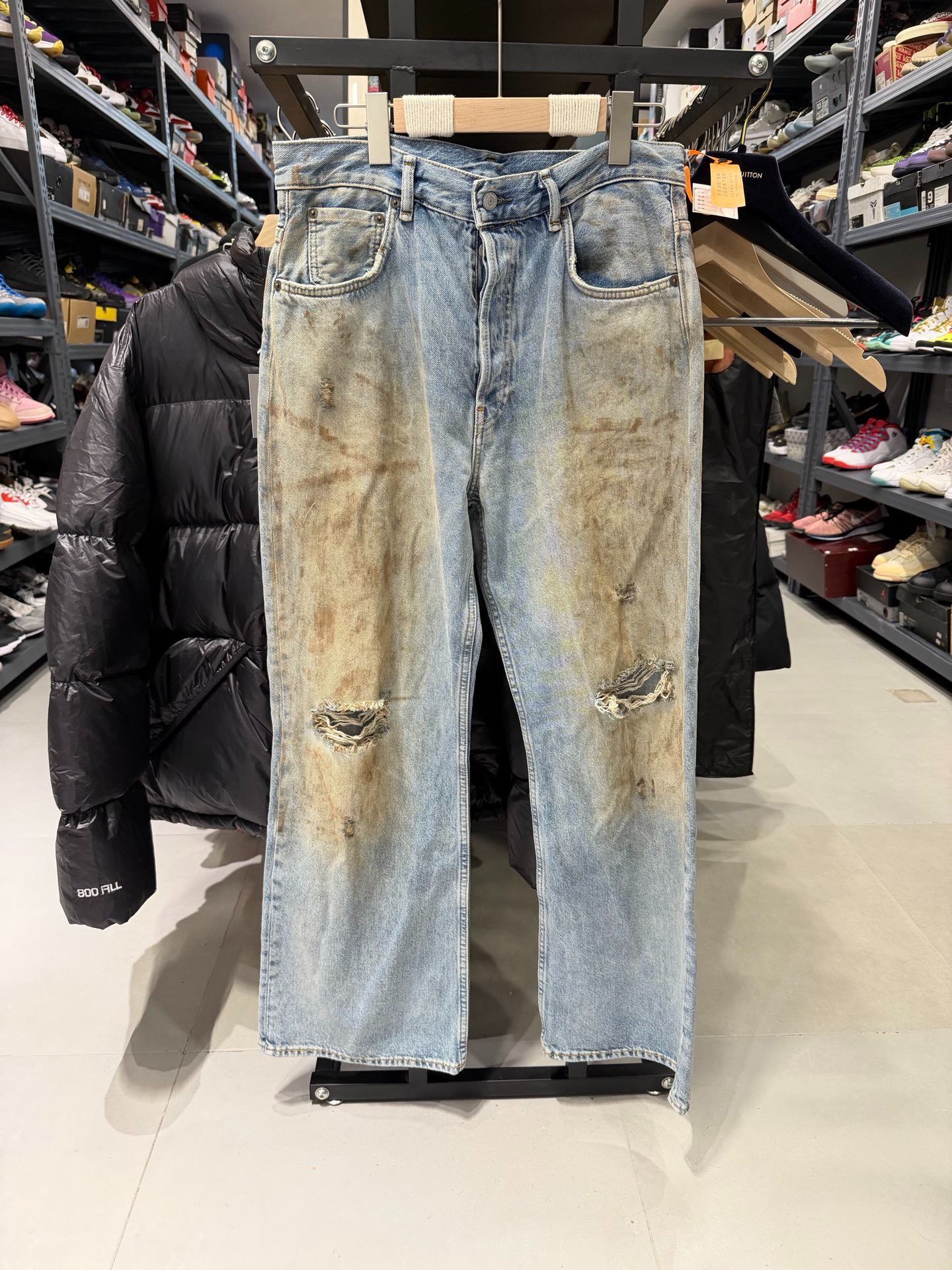 Acne Studios ACNE STUDIOS Vintage Distressed Cotton Jeans Size US 32 / EU 48 - 1 Thumbnail